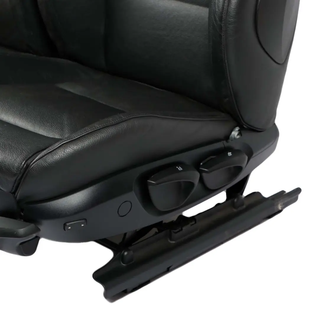 Leather Interior Seats with Airbag and Door Cards to BMW 3 Series E90 M SPORT Black with Part number 6985942 BMW 3 Series E90 M SPORT Black Leather Interior Seats with Airbag and Door Cards - SKU E90 M SPORT Black Leather Seats - 1 - Part number 6985942