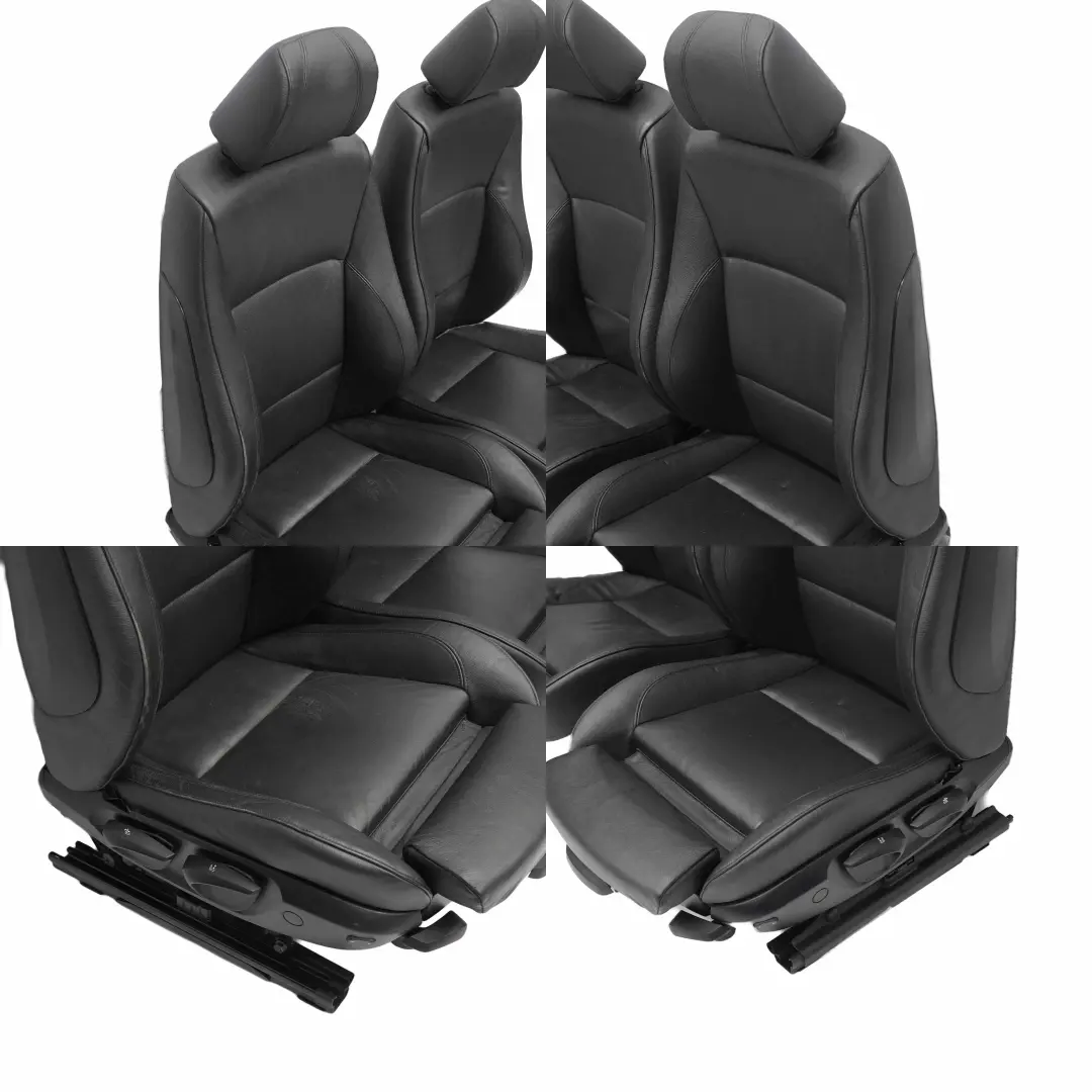  Leather Seats BMW Saloon M SPORT Black Dakota Interior with Airbag - SKU E90 M SPORT Black Leather Seats - Part number e90
