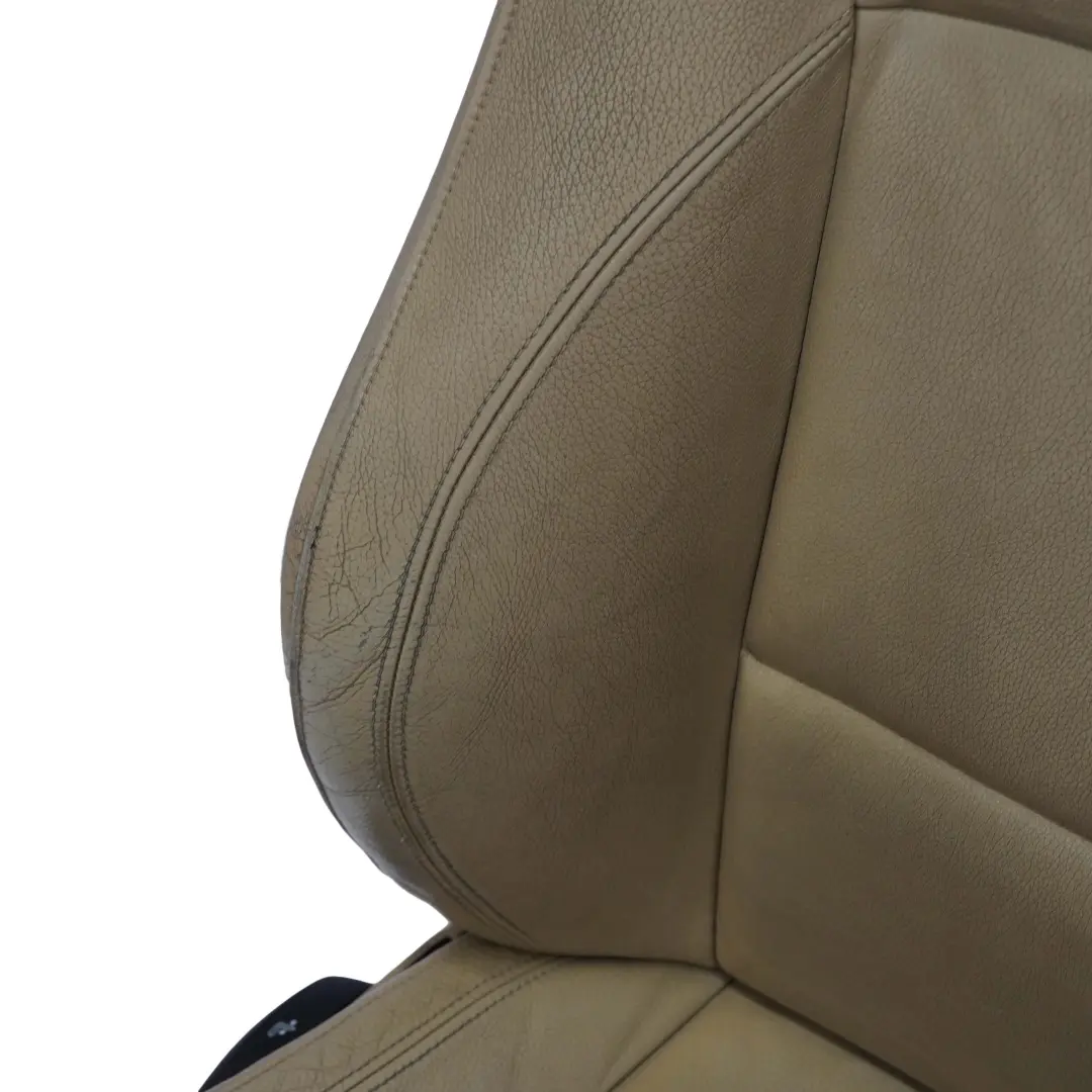 Heated M Sport Beige Leather Interior Seats Front Rear Seat to BMW Saloon with Part number E90 BMW Saloon Heated M Sport Beige Leather Interior Seats Front Rear Seat - SKU E90 M Sport Seats Beige Leather-1 - Part number E90