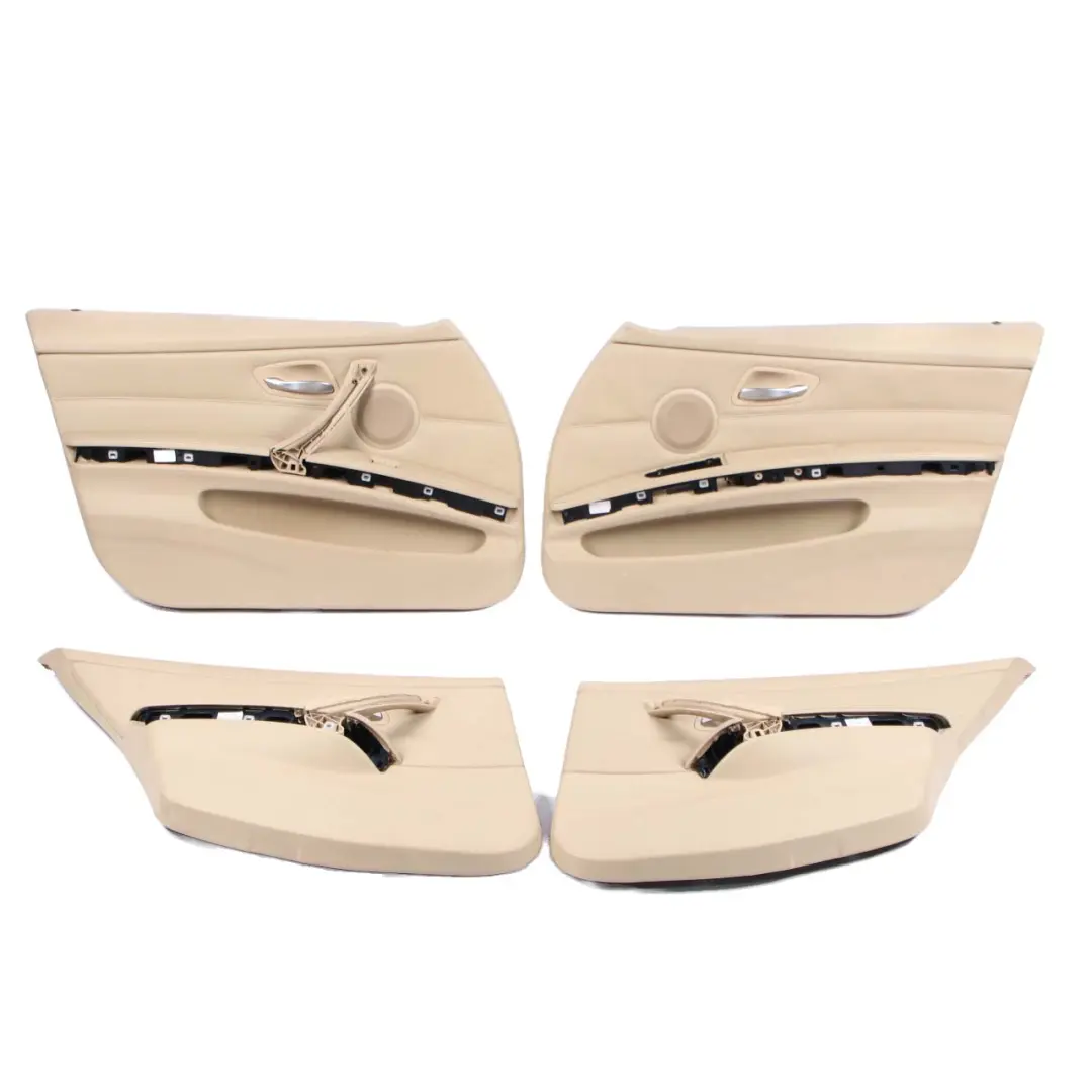Beige Leather Interior Seats with Door Cards to BMW 3 Series Saloon M Sport with Part number E90 BMW 3 Series Saloon M Sport Beige Leather Interior Seats with Door Cards - SKU E90 M Sport Seats Beige Leather - Part number E90