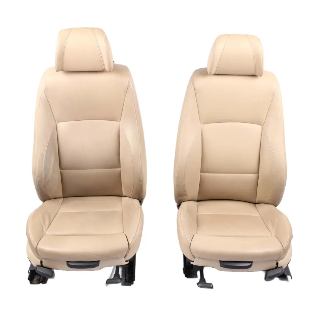 Beige Leather Interior Seats with Door Cards to BMW 3 Series Saloon M Sport with Part number E90 BMW 3 Series Saloon M Sport Beige Leather Interior Seats with Door Cards - SKU E90 M Sport Seats Beige Leather - Part number E90