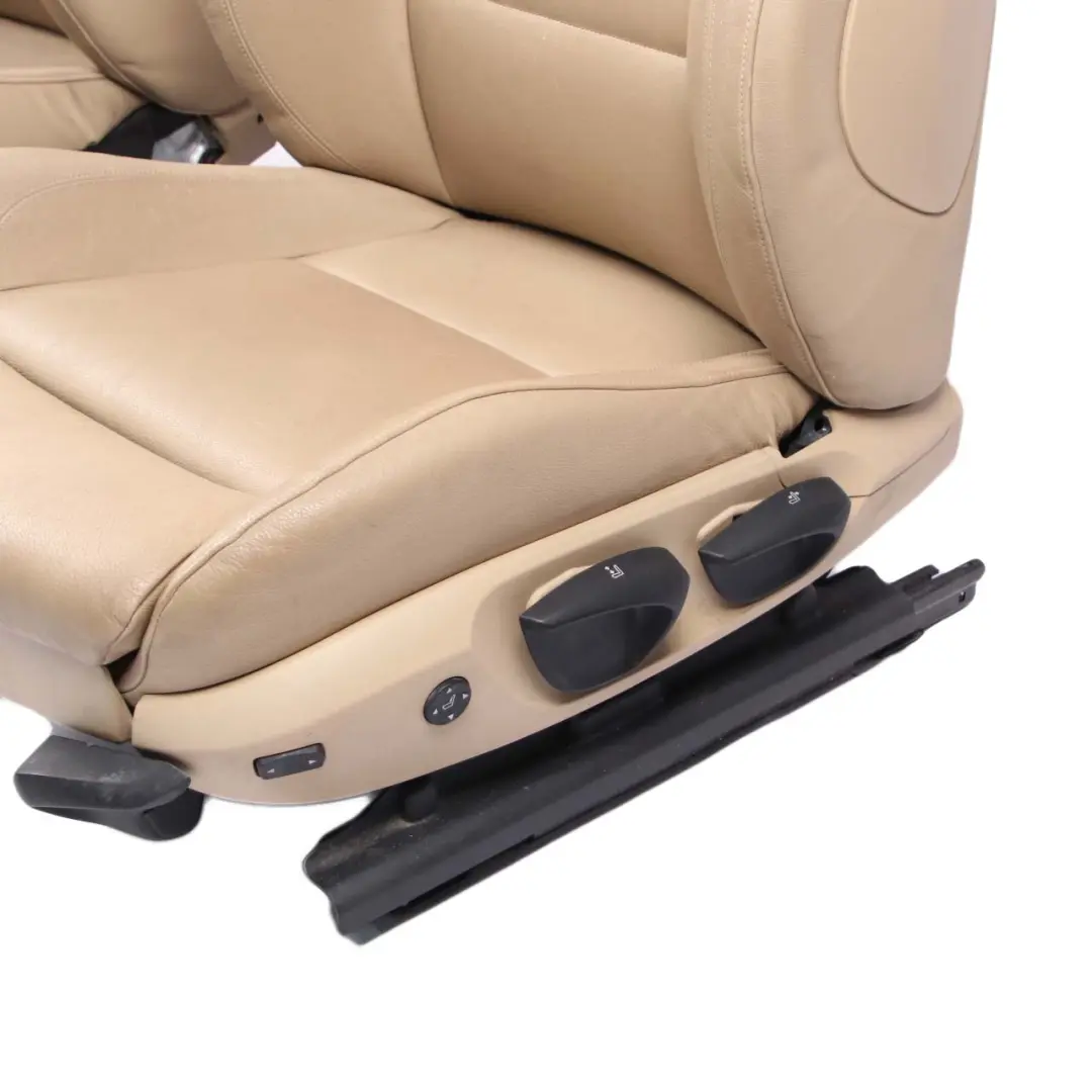BMW 3 Series Saloon M Sport Beige Leather Interior Seats with Door Cards - SKU E90 M Sport Seats Beige Leather - Part number E90