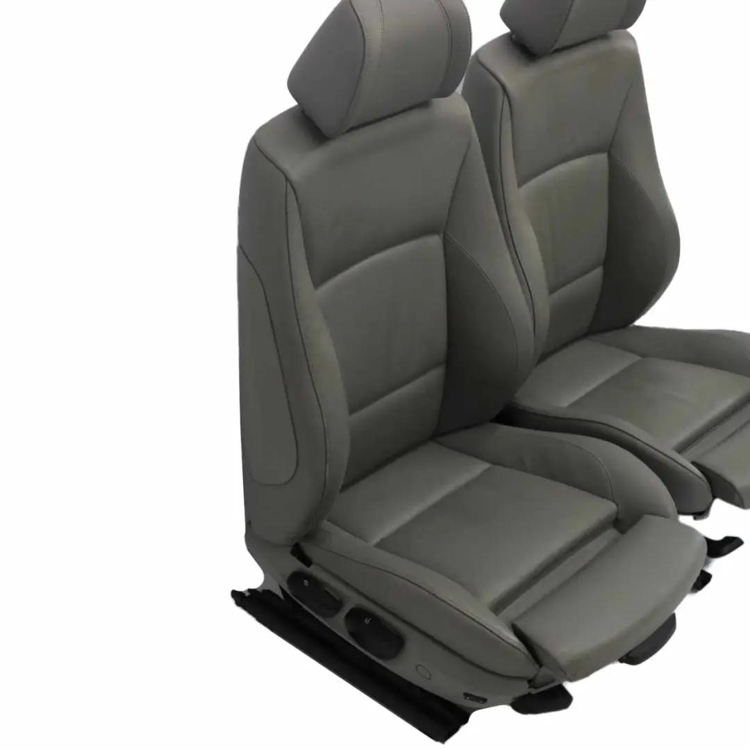 Gris Dakota Interior de Cuero Asientos con Airbag para BMW M Sport con número de pieza E90 BMW M Sport Gris Dakota Interior de Cuero Asientos con Airbag - SKU E90 M Sport Seats Grey Leather - Número de pieza E90