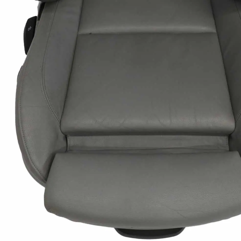 BMW M Sport Grey Leather Interior Seats Seat with Airbag - SKU E90 M Sport Seats Grey Leather - Part number E90