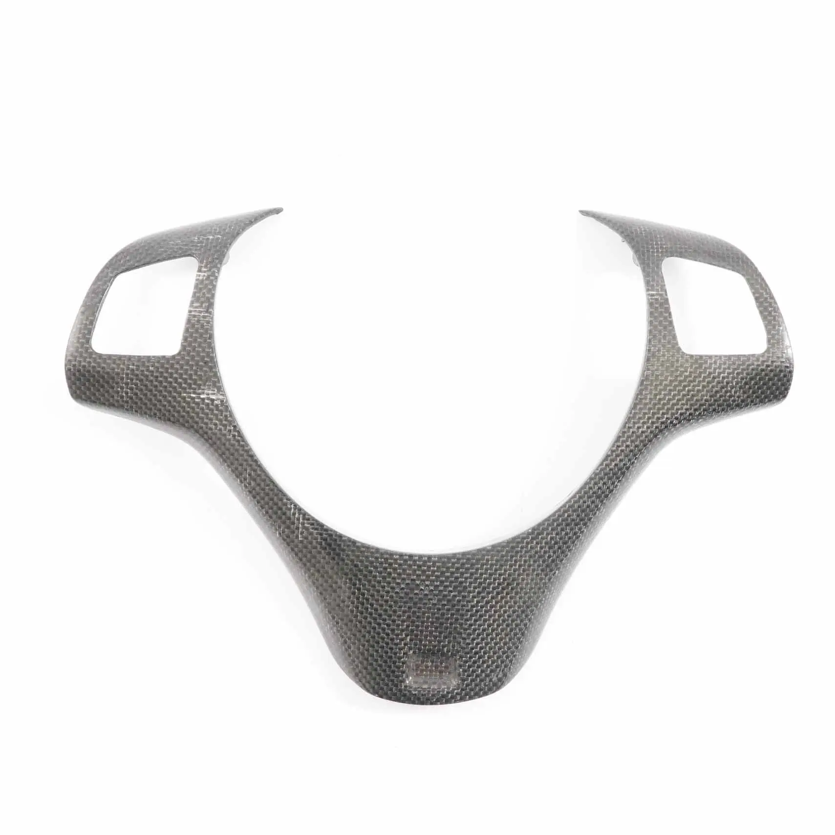 Trim dello sterzo BMW E90 E92 M3 Carbon Look Interruttore Multifunzione Ruota