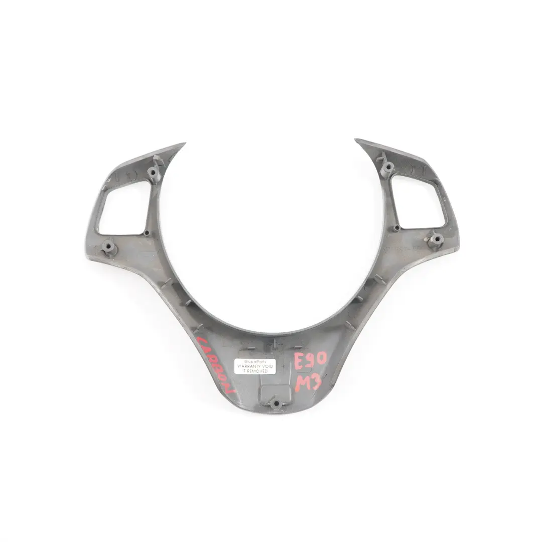 Steering Trim BMW E90 E92 M3 Carbon Look Cover Multifunction Switch Wheel to with Part number E90 M3 Carbon Trim Steering Trim BMW E90 E92 M3 Carbon Look Cover Multifunction Switch Wheel - SKU E90 M3 Carbon Trim - Part number E90 M3 Carbon Trim