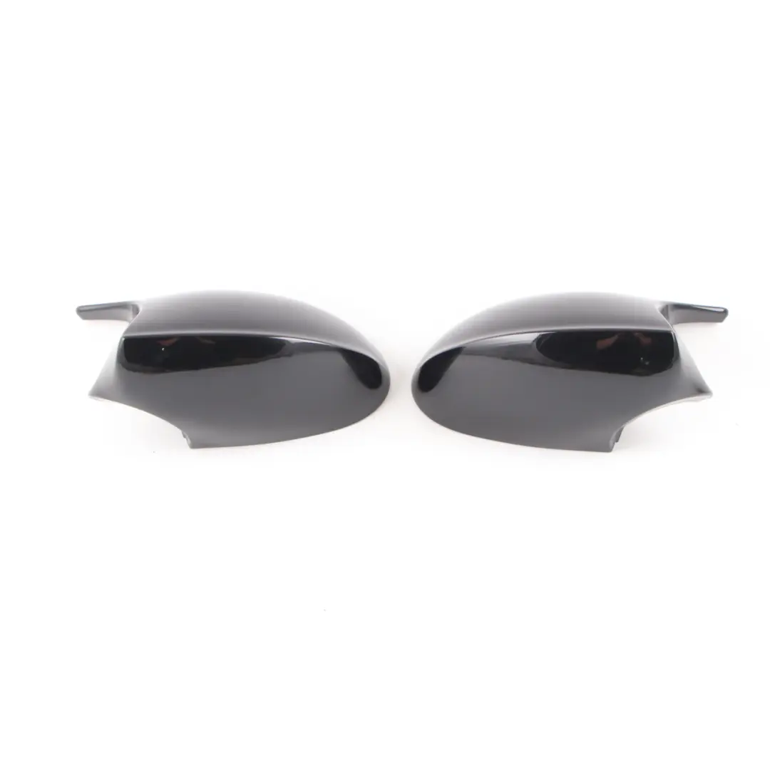 Wing Mirror BMW Left Right Cap Casing Set Black to Cover with Part number E90 M3 Cover Wing Mirror BMW Left Right Cap Casing Set Black - SKU E90 M3 Mirror Cover Look - Part number E90 M3