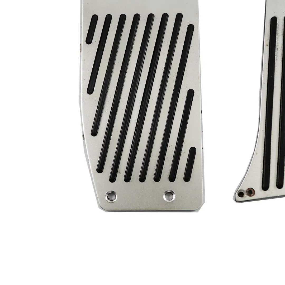 BMW E90 E91 E92 E93 Transmision Automatica Manual Juego Cubre Pedales Aluminio - SKU E90 Pedals Covers Set - Número de pieza E90 Pedals Covers Set