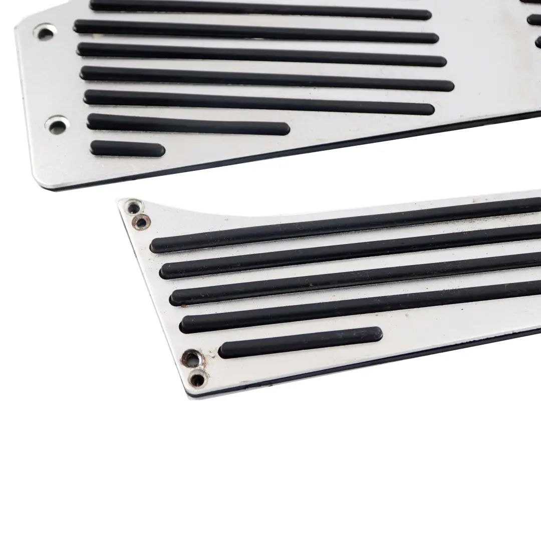 BMW E90 E91 E92 E93 Transmision Automatica Manual Juego Cubre Pedales Aluminio - SKU E90 Pedals Covers Set - Número de pieza E90 Pedals Covers Set