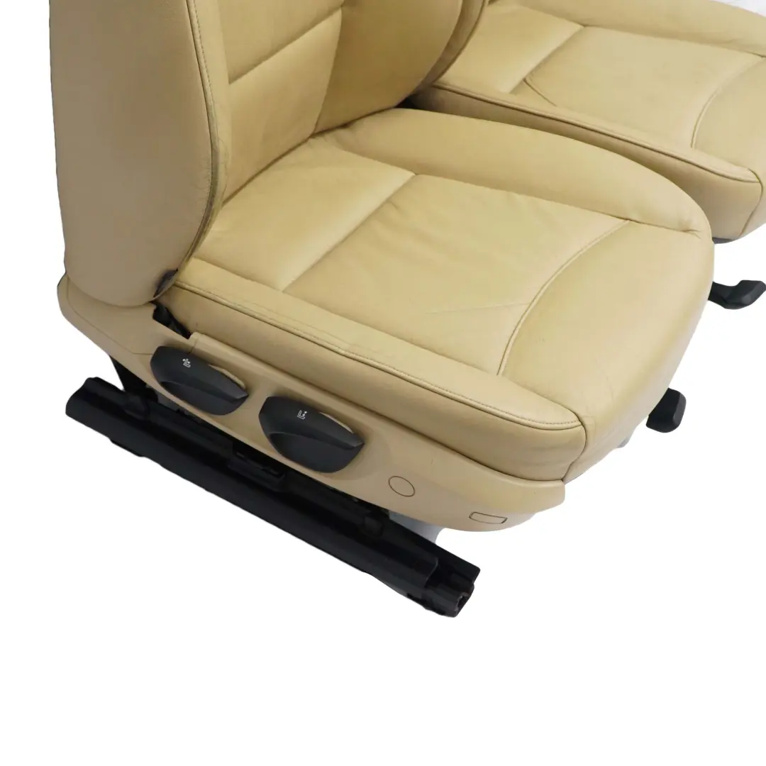 BMW E90 Saloon sieges interieurs chauffants en cuir beige - SKU E90 Seats Beige Leather-1 - Numéro de pièce E90 Seats Beige Leather