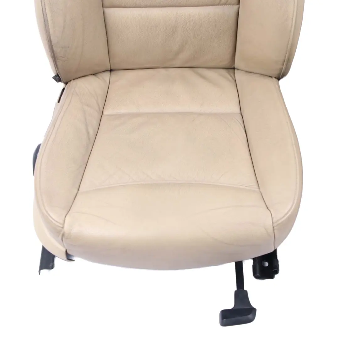 Heated Beige Leather Interior Seats with Airbag and Door Cards to BMW 3 Series E90 with Part number E90 Seats Beige Leather BMW 3 Series E90 Heated Beige Leather Interior Seats with Airbag and Door Cards - SKU E90 Seats Beige Leather - Part number E90 Seats Beige Leather