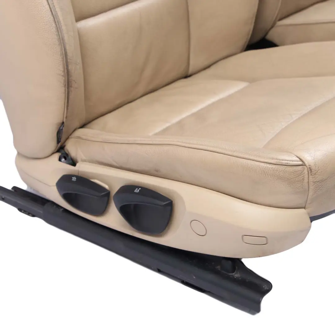 BMW 3 er E90 Beige Leder Innensitze Sitze Ohne Türverkleidung - SKU E90 Seats Beige Leather - Teilenummer E90 Seats Beige Leather
