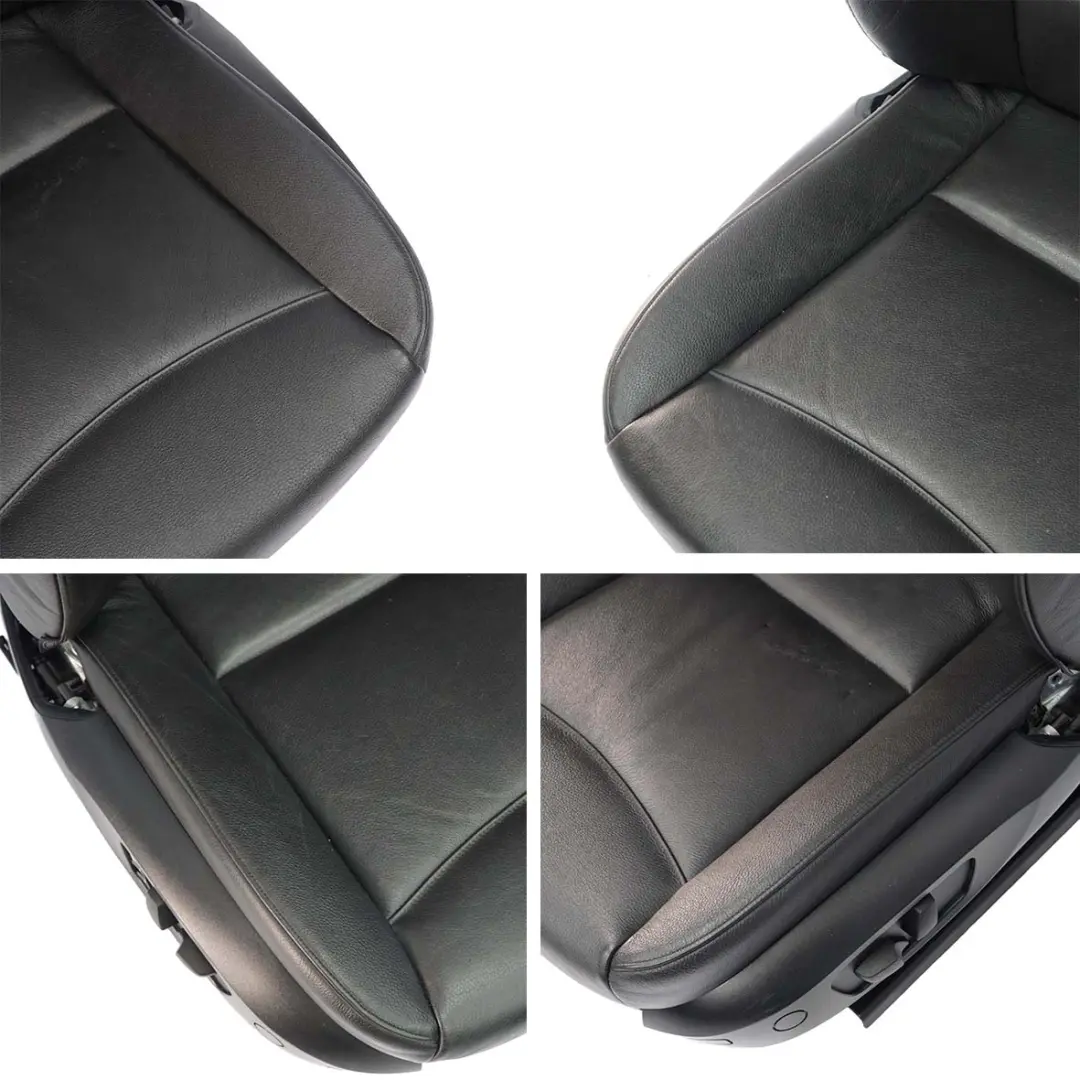 BMW Sedili Interni In Pelle Nera Con Memoria Schede Porte Elettriche - SKU E90 Seats Black Leather-1 - Numero di parte E90