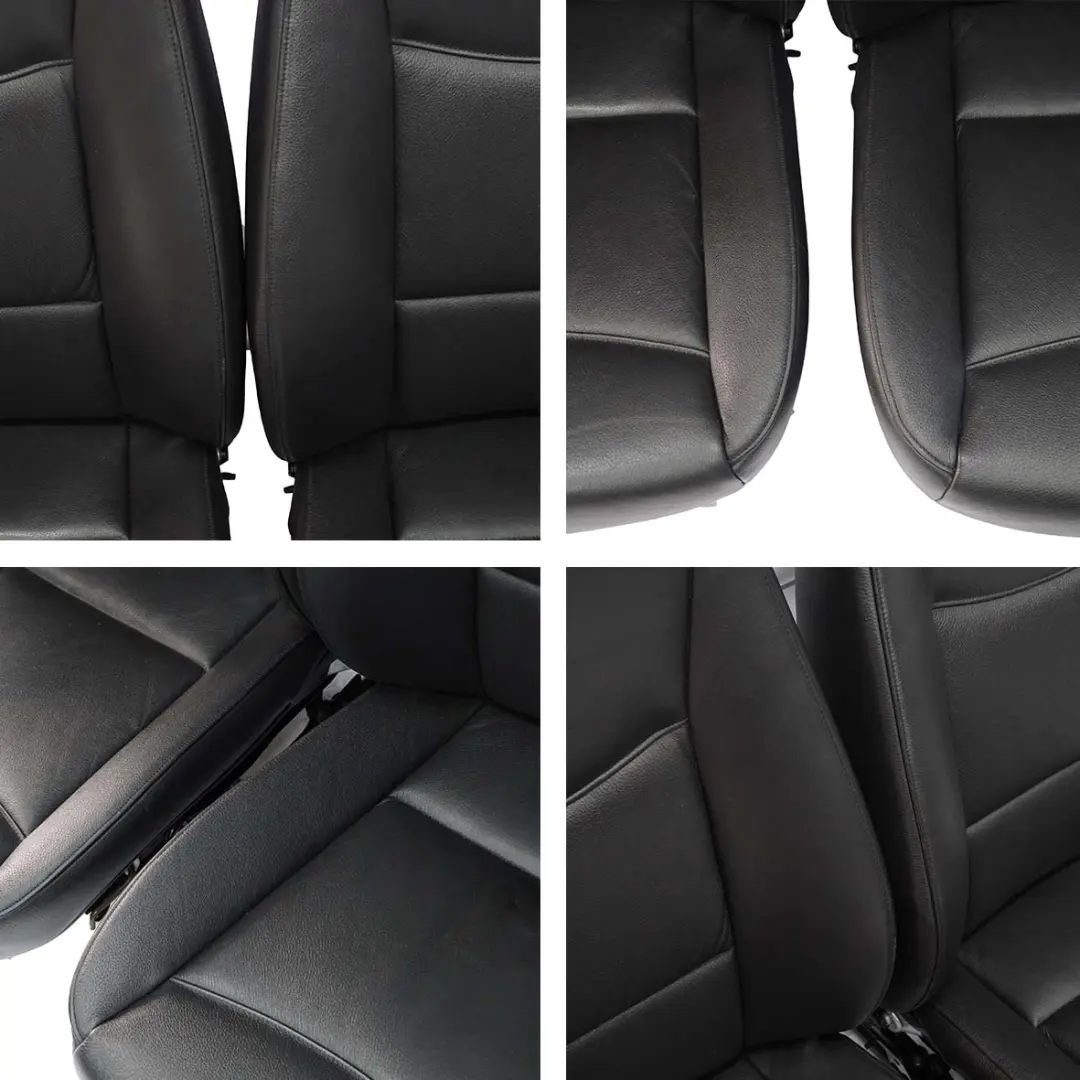Schwarz Leder Sitze Vorne Hinten Sitz für BMW 3 er mit Teilenummer E90 BMW 3 er Schwarz Leder Sitze Vorne Hinten Sitz - SKU E90 Seats Black Leather-1 - Teilenummer E90