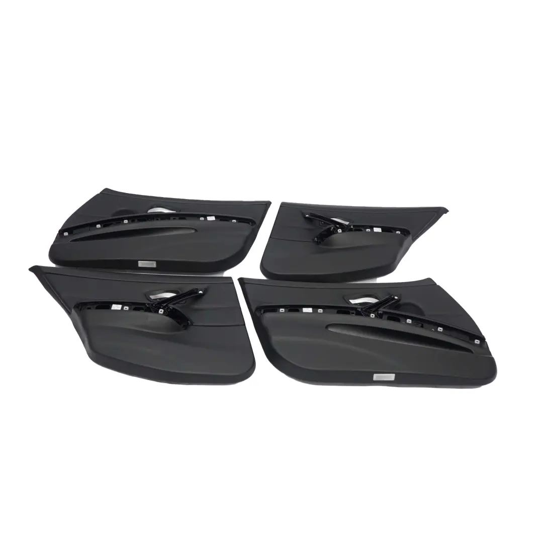  Leather Seats BMW LCI Heated M Sport Black Front Rear Seat Door Cards - SKU E90 Seats Black Leather-2 - Part number E90