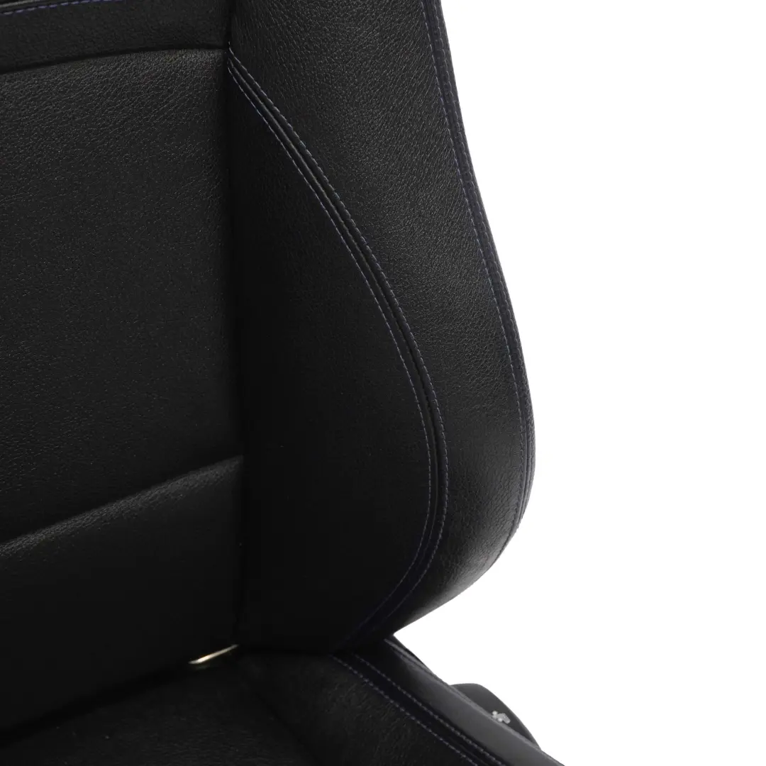  Leather Seats BMW LCI Heated M Sport Black Front Rear Seat Door Cards - SKU E90 Seats Black Leather-2 - Part number E90
