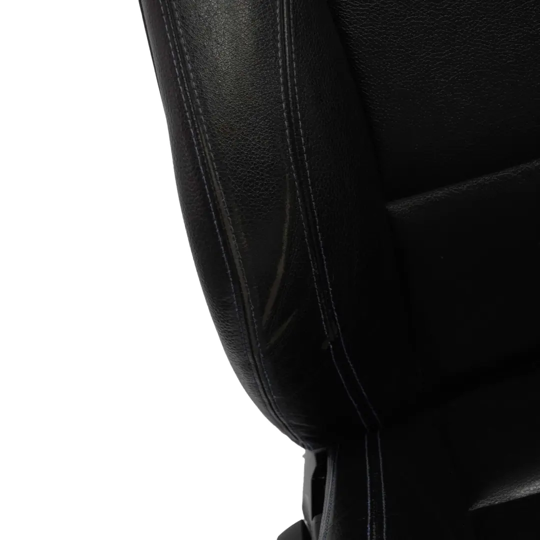  Leather Seats BMW LCI Heated M Sport Black Front Rear Seat Door Cards - SKU E90 Seats Black Leather-2 - Part number E90