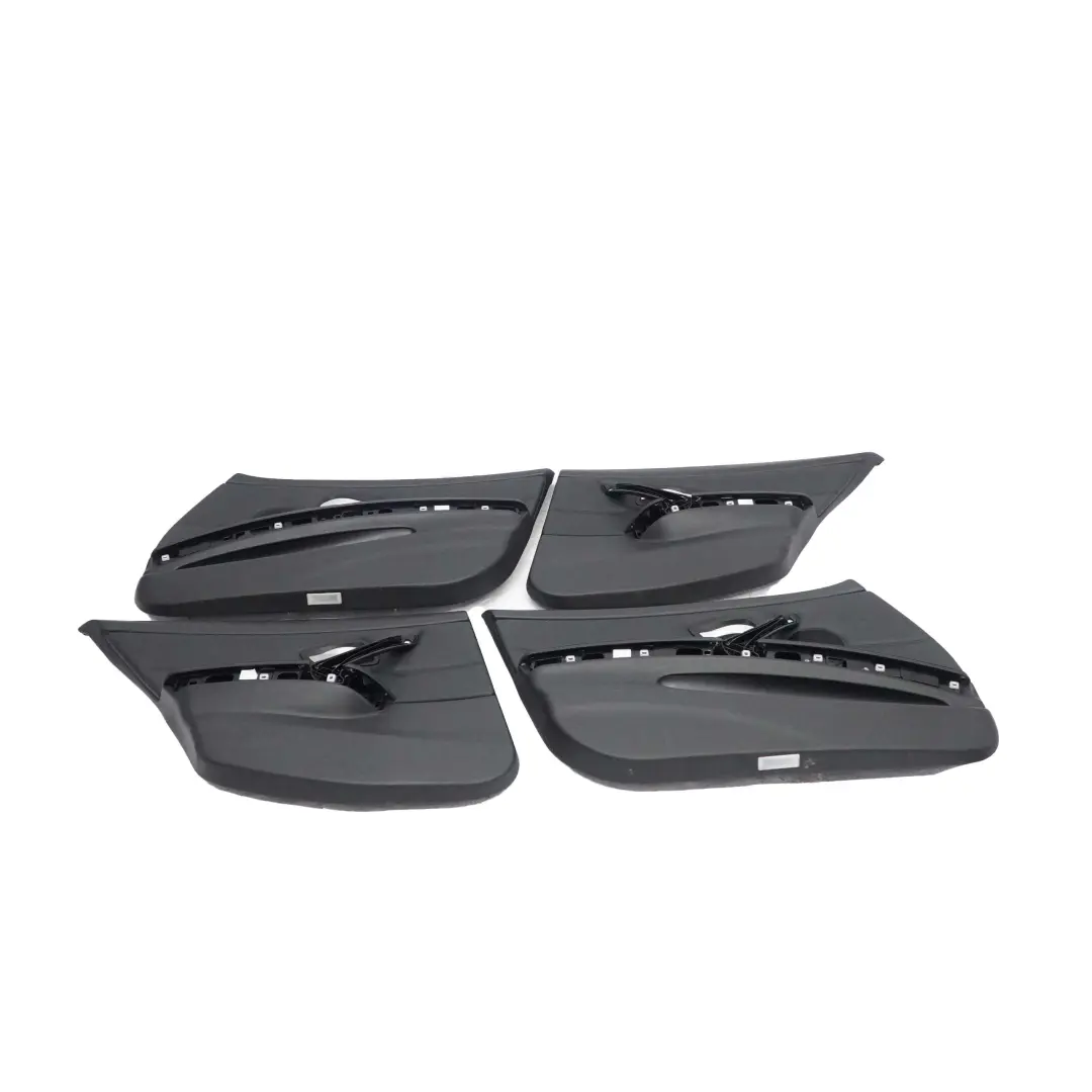 BMW Berlina Asientos Interiores de Cuero Negro con Airbag y Tarjetas Puerta - SKU E90 Seats Black Leather - Número de pieza E90