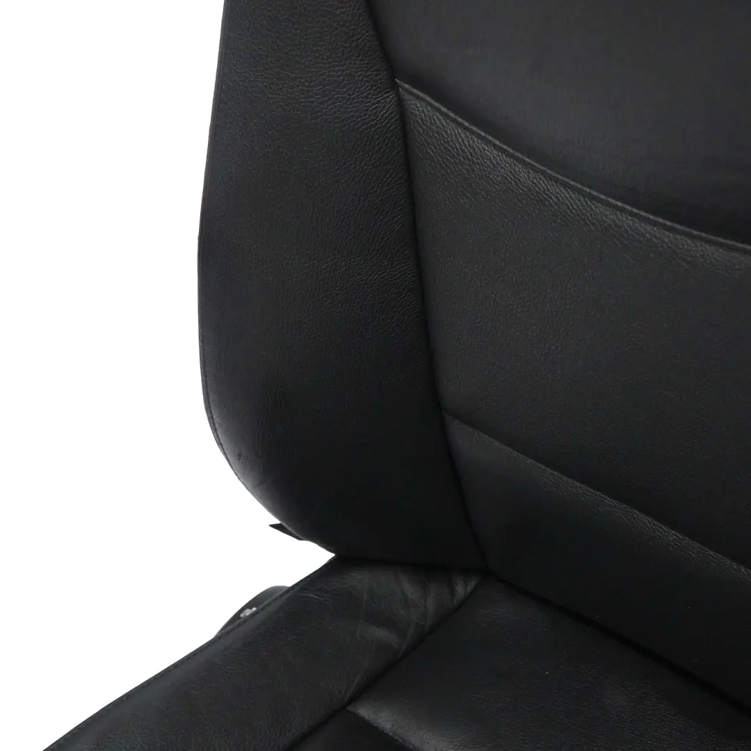 BMW 3 Series Saloon Black Leather Interior Seats with Airbag and Door Cards - SKU E90 Seats Black Leather - Part number E90