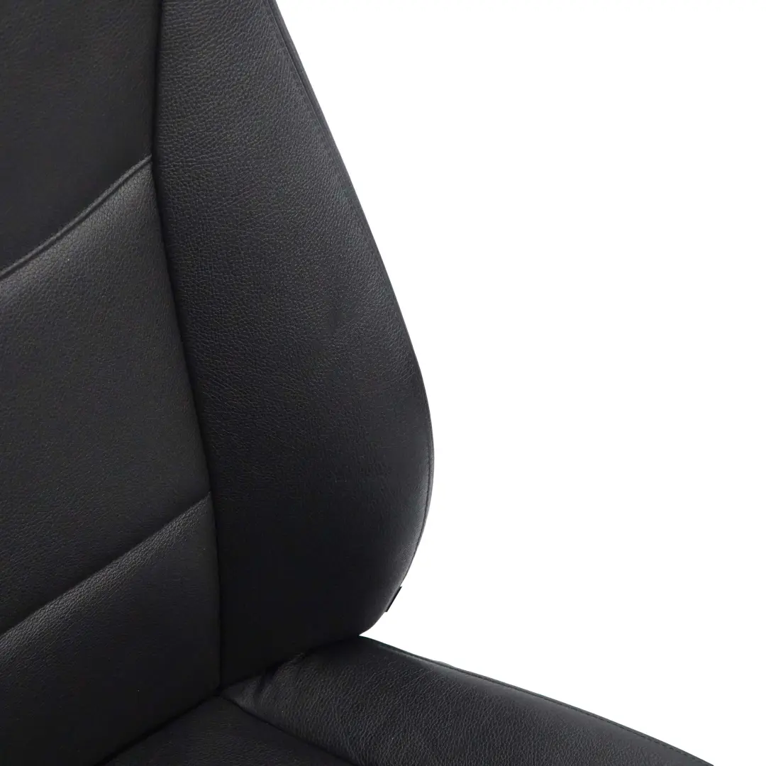 BMW 3 Series Saloon Black Leather Interior Seats with Airbag and Door Cards - SKU E90 Seats Black Leather - Part number E90
