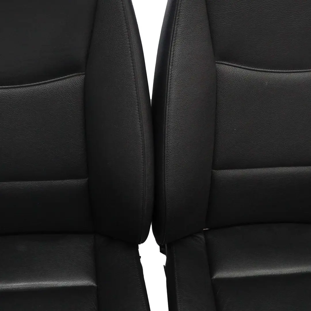 BMW 3 Series Saloon Black Leather Interior Seats with Airbag and Door Cards - SKU E90 Seats Black Leather - Part number E90