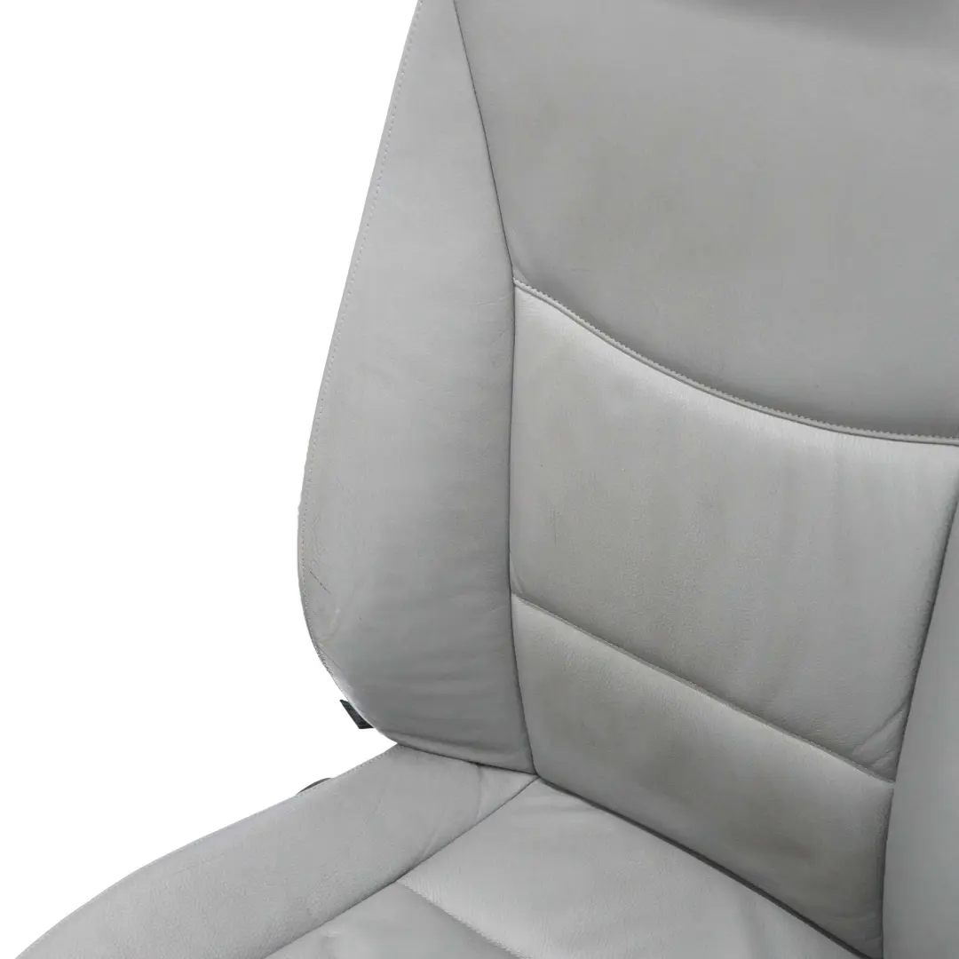 BMW E90 Sièges Gris Intérieur Cuir Siège Avant Arrière Sans revêtement de porte - SKU E90 Seats Grey Leather-1 - Numéro de pièce E90 Seats Grey Leather