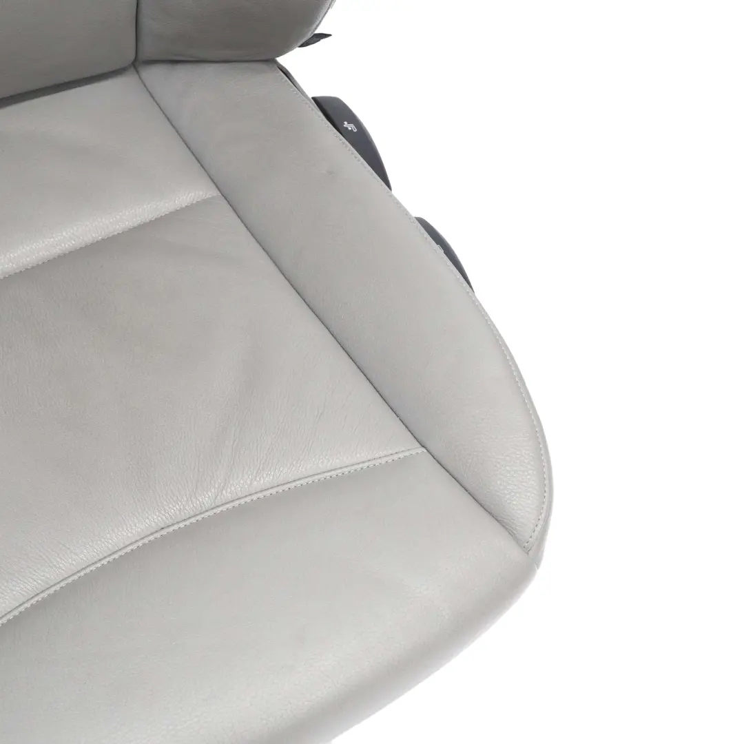 BMW E90 Sièges Gris Intérieur Cuir Siège Avant Arrière Sans revêtement de porte - SKU E90 Seats Grey Leather-1 - Numéro de pièce E90 Seats Grey Leather