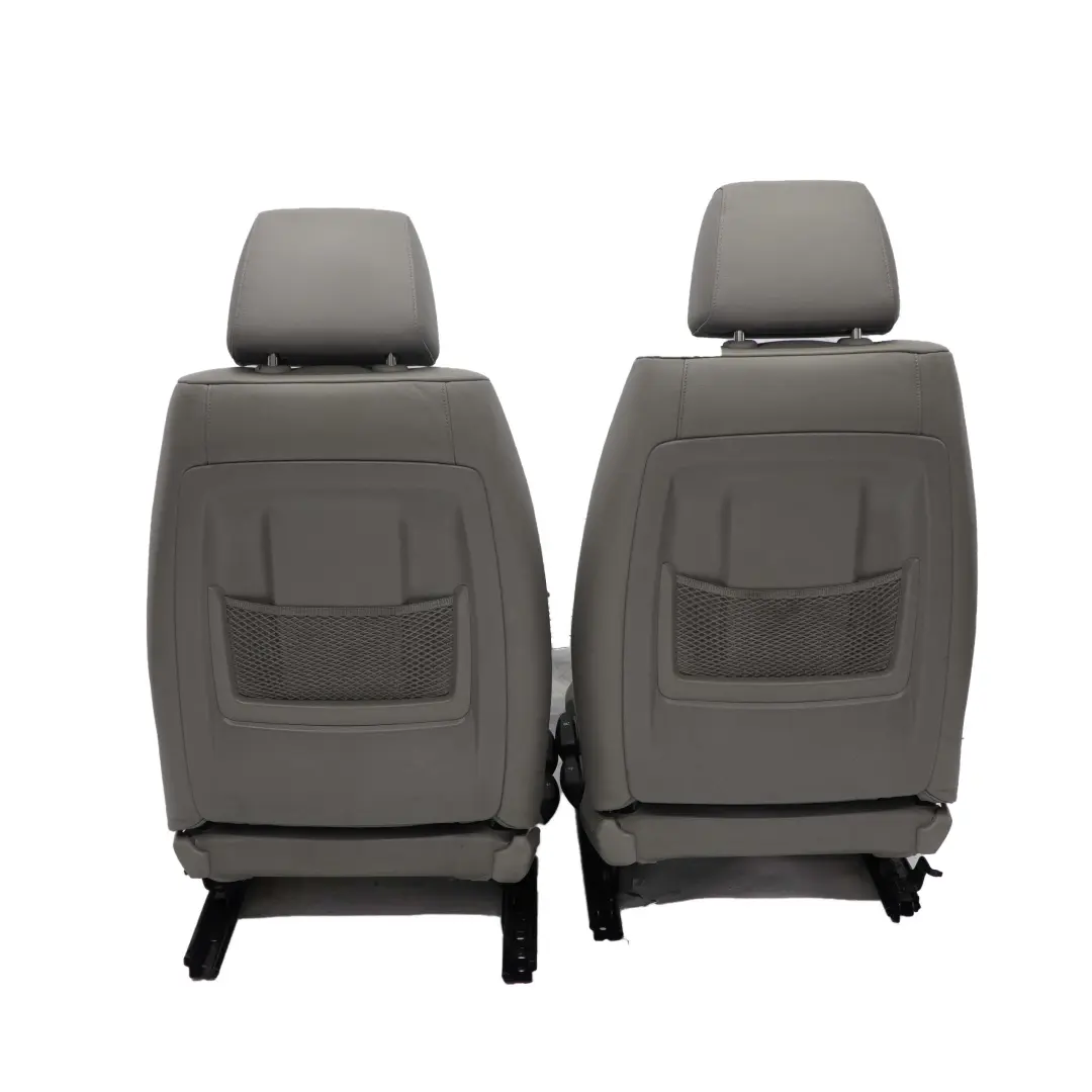 BMW E90 sieges interieurs en cuir gris avant et arriere avec cartes de porte - SKU E90-Seats-Grey-Leather - Numéro de pièce E90 Seats Grey Leather