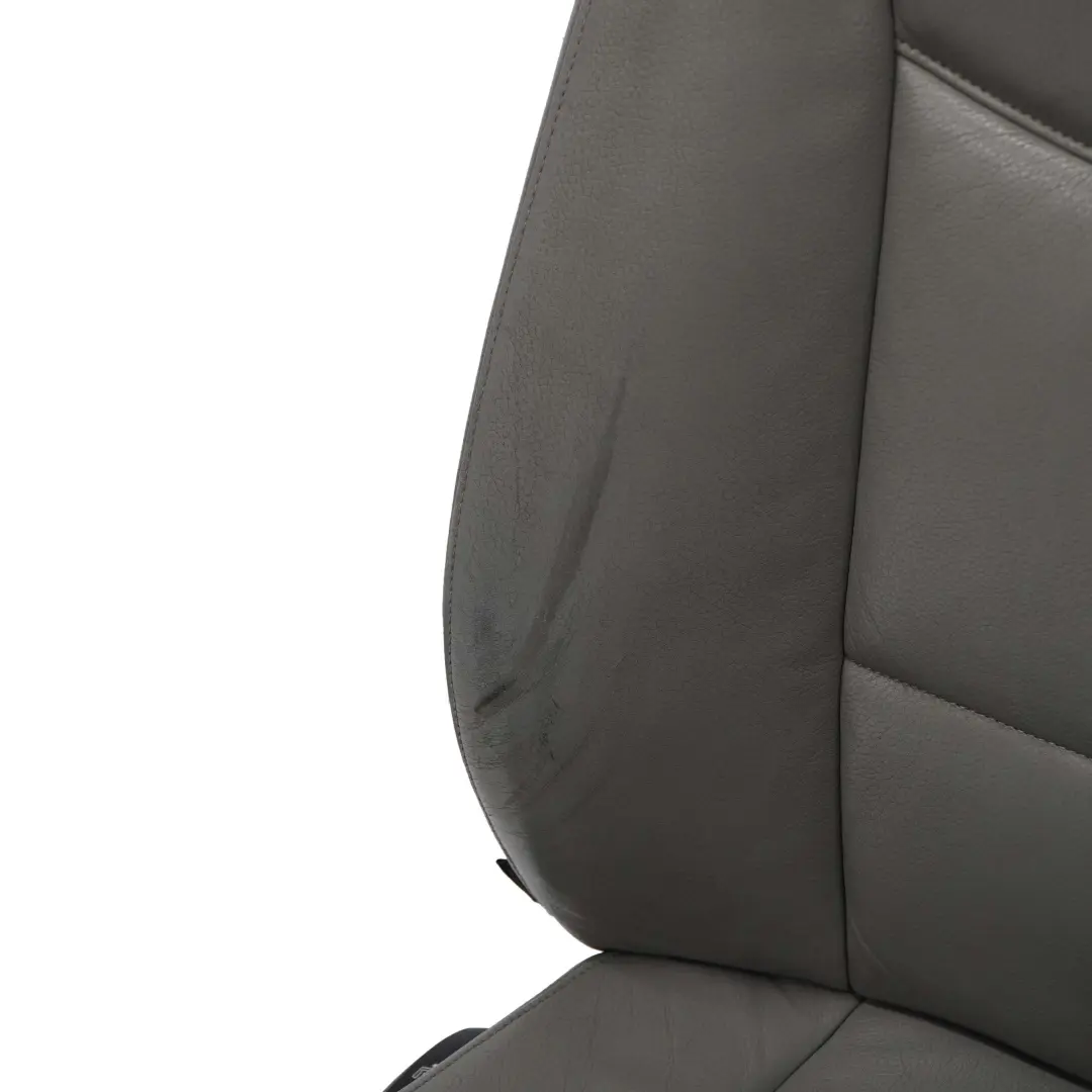 BMW 3 er E90 Grau Leder Sitze Vorne Hinten Sitz Ohne Türverkleidung - SKU E90-Seats-Grey-Leather - Teilenummer E90 Seats Grey Leather