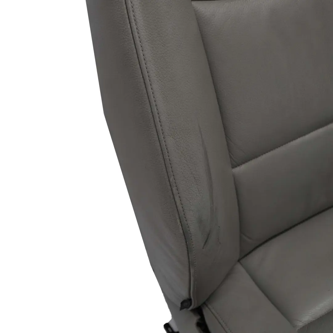 Gris Interior de Cuero Asientos Delanteros Trajeros para BMW E90 con número de pieza E90 Seats Grey Leather BMW E90 Gris Interior de Cuero Asientos Delanteros Trajeros - SKU E90-Seats-Grey-Leather - Número de pieza E90 Seats Grey Leather