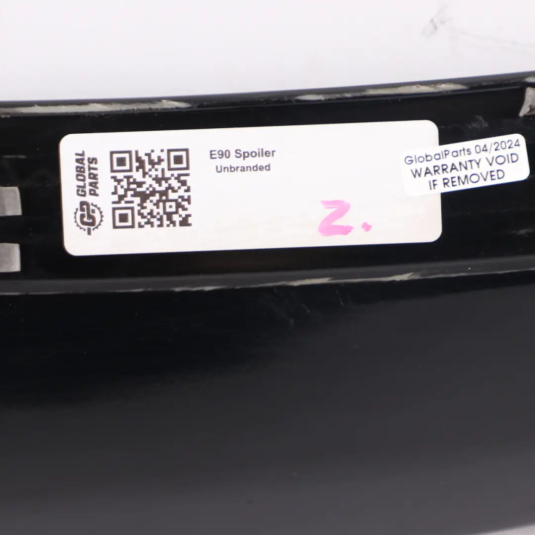 BMW E90 Berlina Maletero Spoiler Trasero Nero - SKU E90 Spoiler - Número de pieza E90 Spoiler