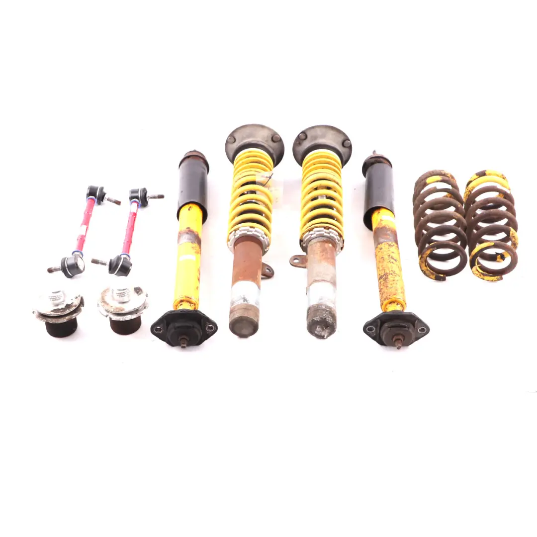 Suspension Spring Strut Front Rear Left Right Lowering Coil Shocks Set to BMW E90 with Part number E90 JOM Rear Shock Absorber Set BMW E90 Suspension Spring Strut Front Rear Left Right Lowering Coil Shocks Set - SKU E90 Spring Strut Set-1 - Part number E90 JOM Rear Shock Absorber Set