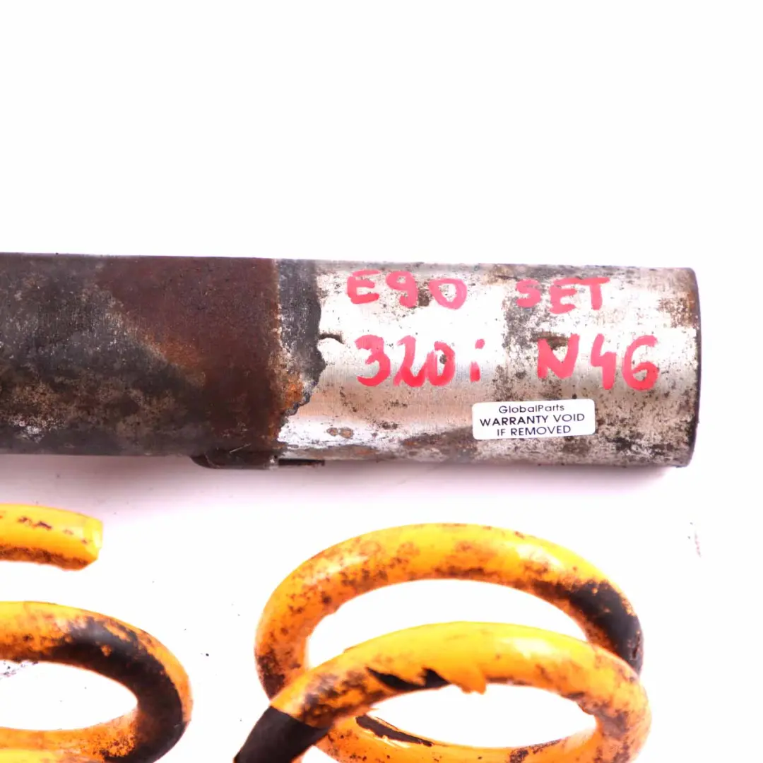 BMW E90 Suspension Spring Strut Front Rear Left Right Lowering Coil Shocks Set - SKU E90 Spring Strut Set - Part number E90 JOM Rear Shock Absorber Set