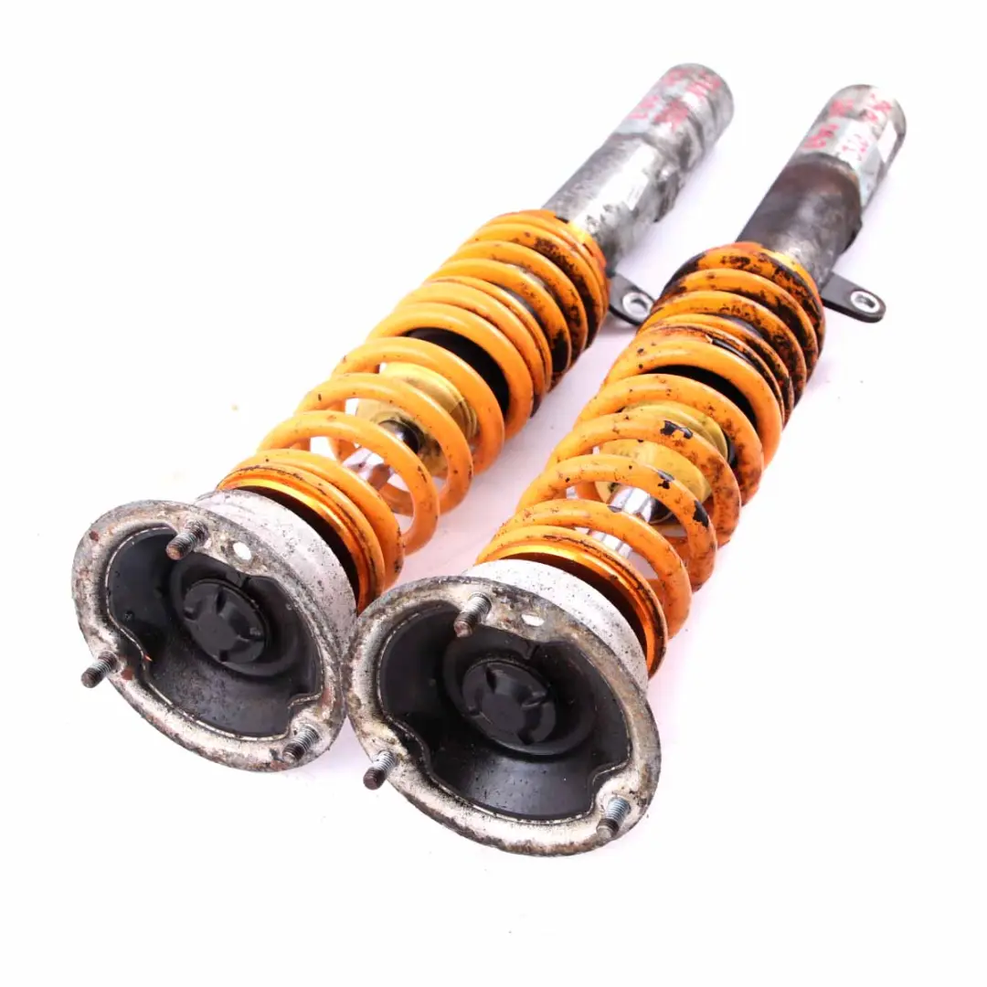 BMW E90 Suspension Spring Strut Front Rear Left Right Lowering Coil Shocks Set - SKU E90 Spring Strut Set - Part number E90 JOM Rear Shock Absorber Set