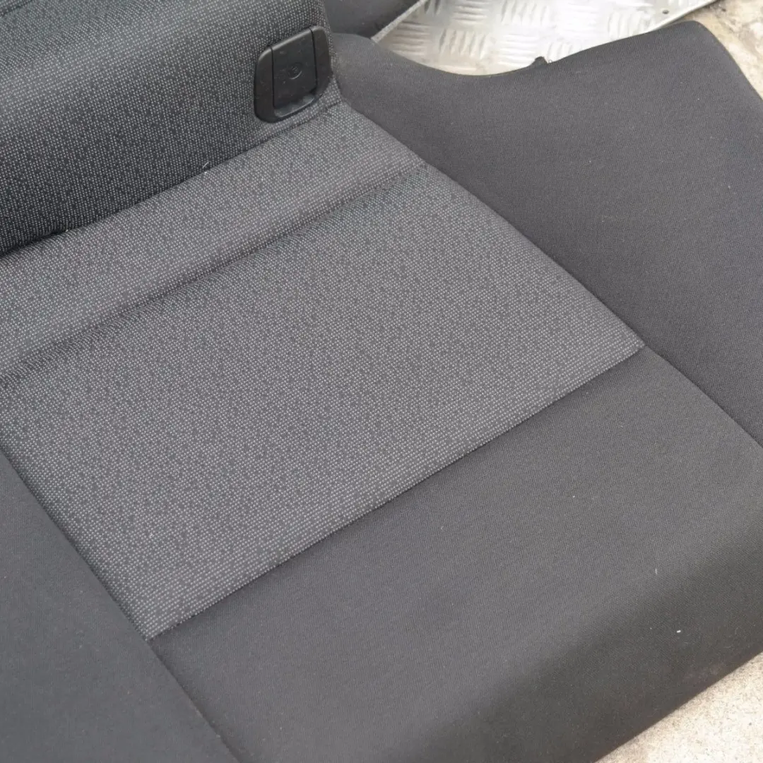 Cloth Fluid Anthracite Interior Seats with Airbag Door Cards to BMW 3 SERIES with Part number E91 BMW 3 SERIES Cloth Fluid Anthracite Interior Seats with Airbag Door Cards - SKU E91 Black Cloth Seats-1 - Part number E91