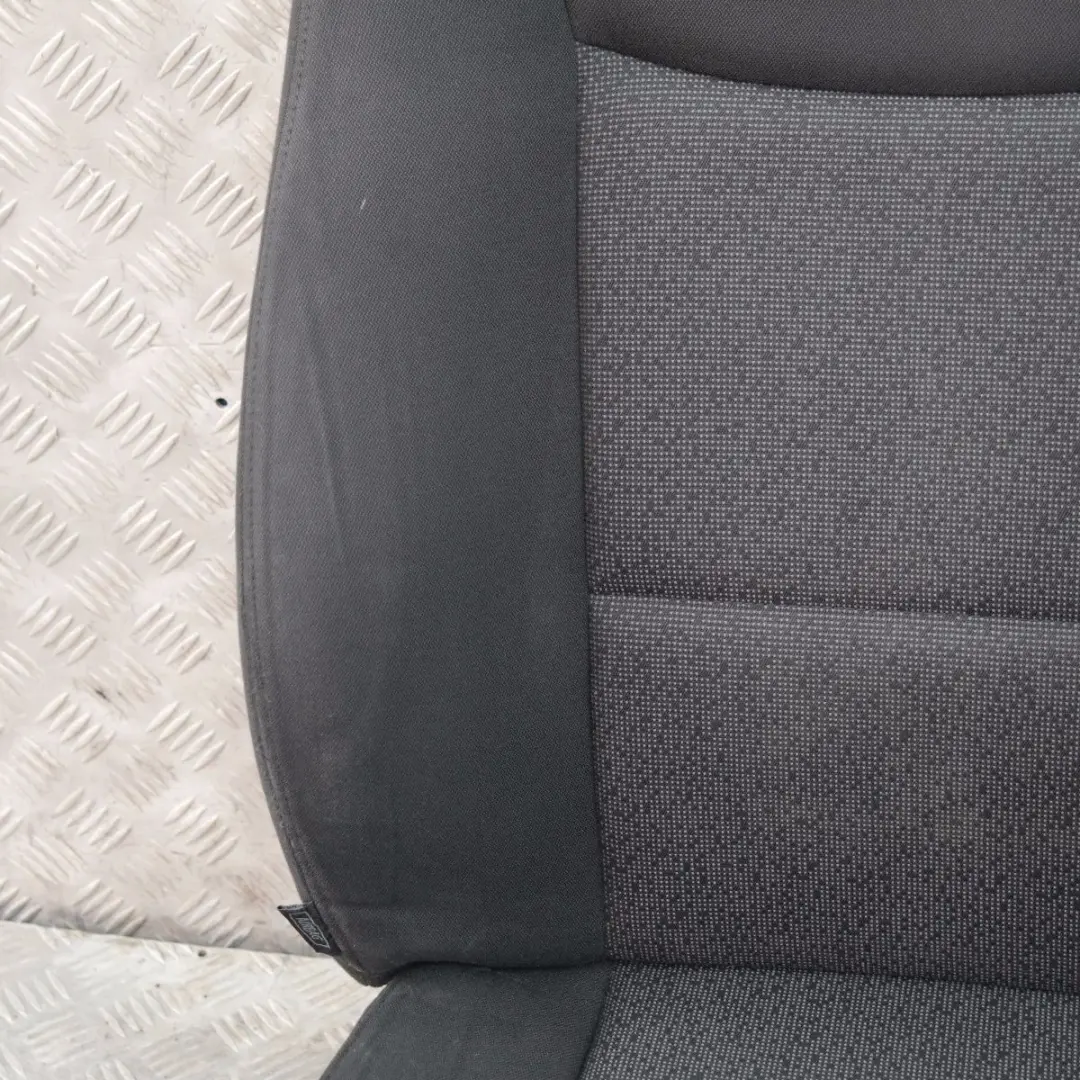  *BMW 3 er Stoff Fluid Anthracite Innensitze Sitze innen vorne hinten - SKU E91 Black Cloth Seats - Teilenummer E91