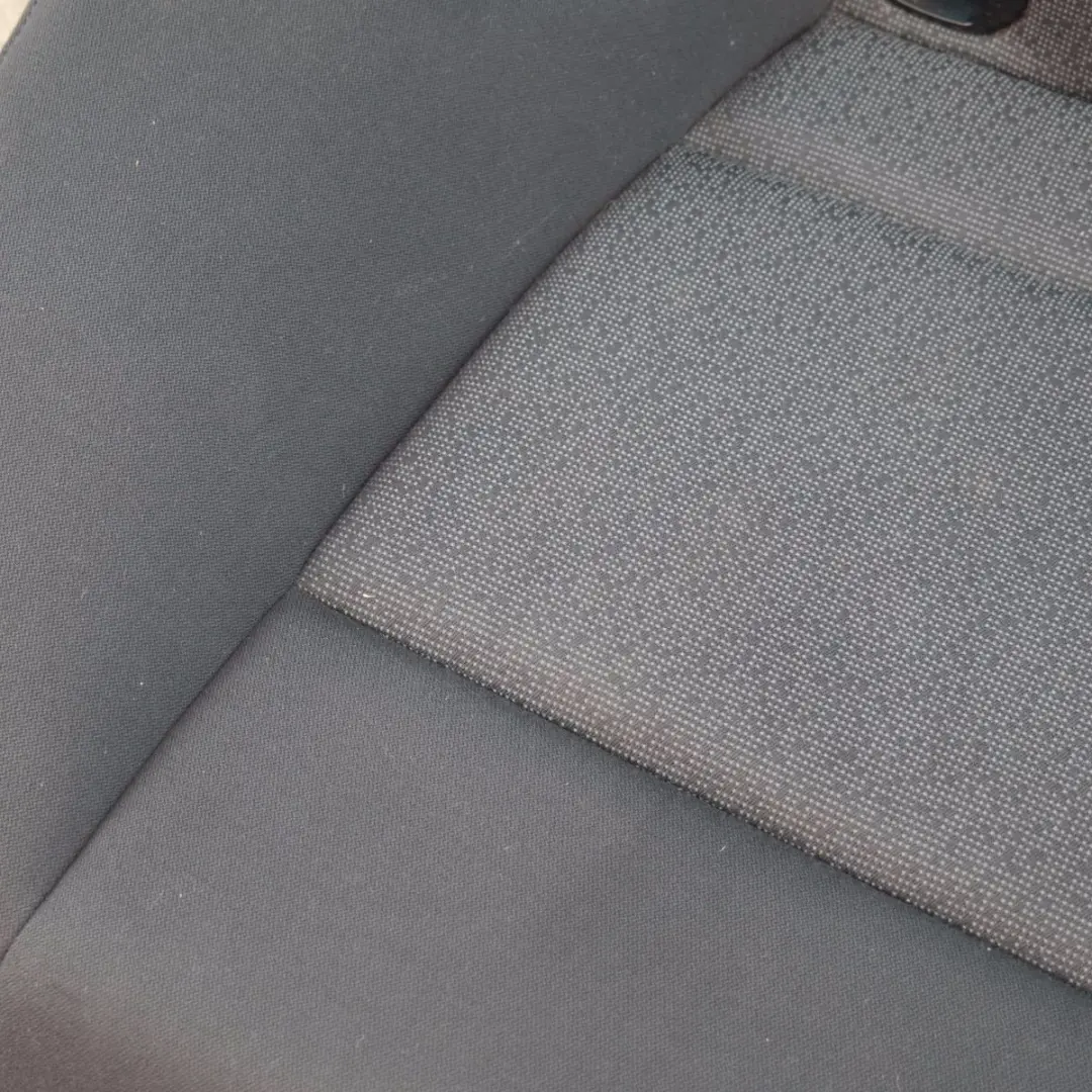  *BMW 3 er Stoff Fluid Anthracite Innensitze Sitze innen vorne hinten - SKU E91 Black Cloth Seats - Teilenummer E91