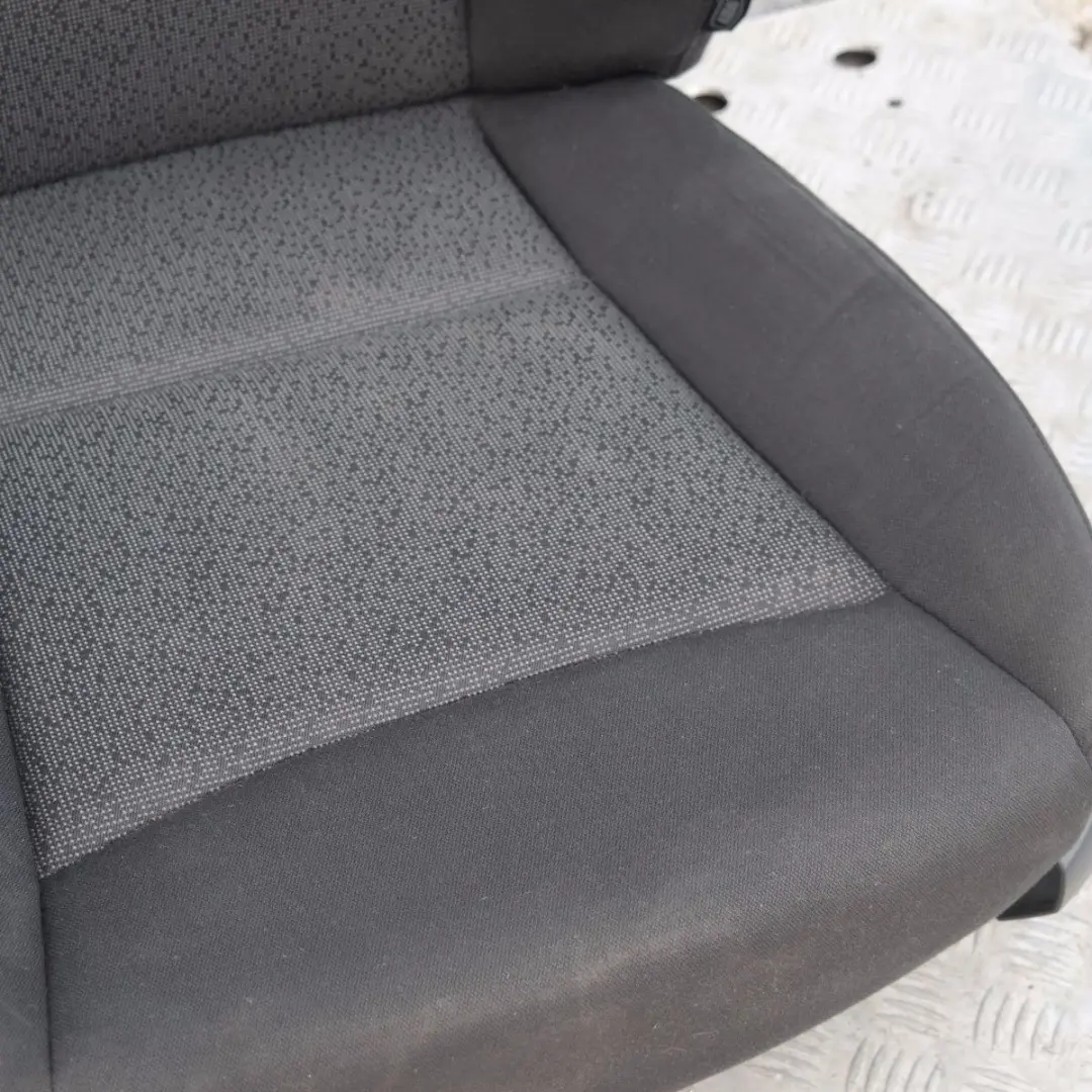  *BMW 3 er Stoff Fluid Anthracite Innensitze Sitze innen vorne hinten - SKU E91 Black Cloth Seats - Teilenummer E91