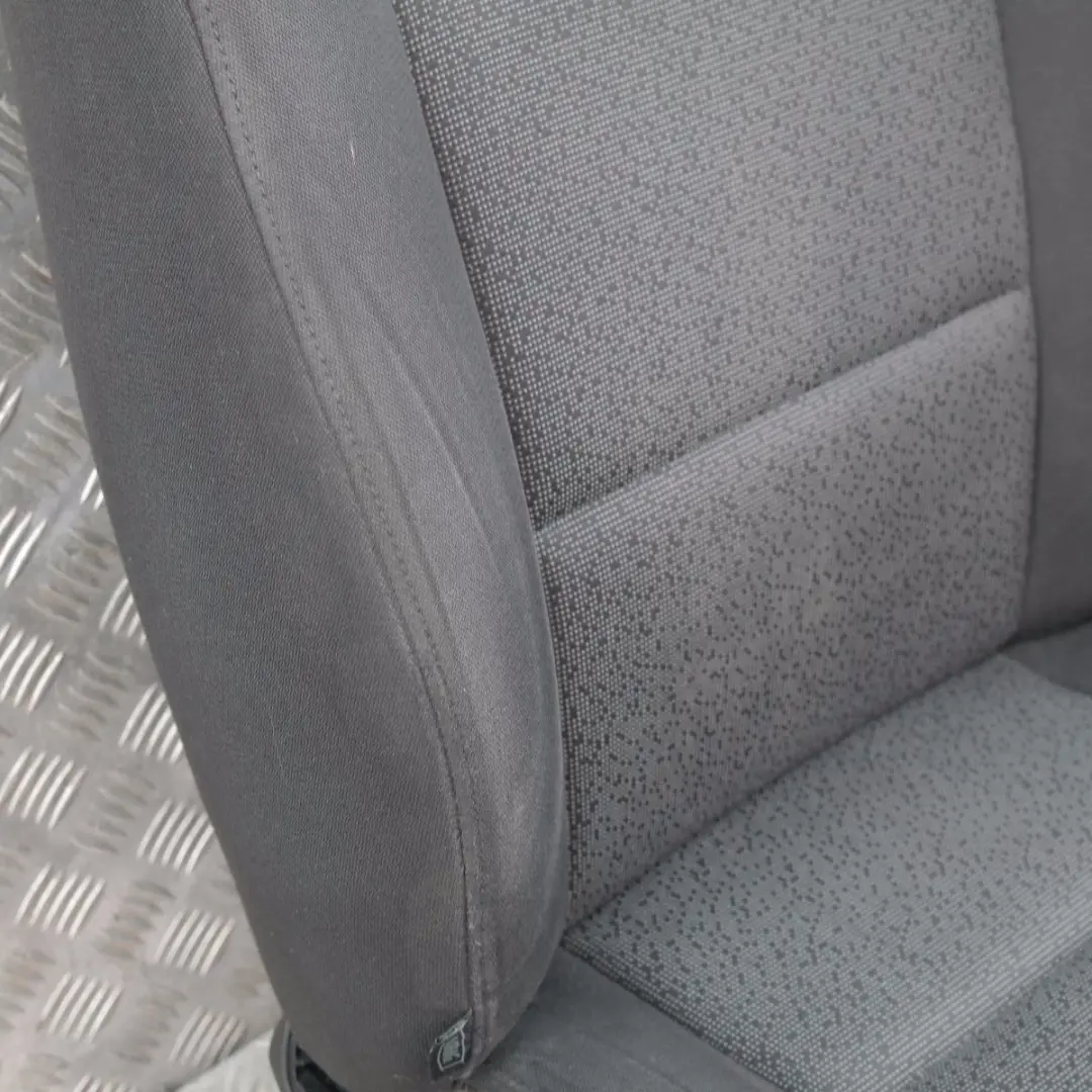  *BMW 3 er Stoff Fluid Anthracite Innensitze Sitze innen vorne hinten - SKU E91 Black Cloth Seats - Teilenummer E91