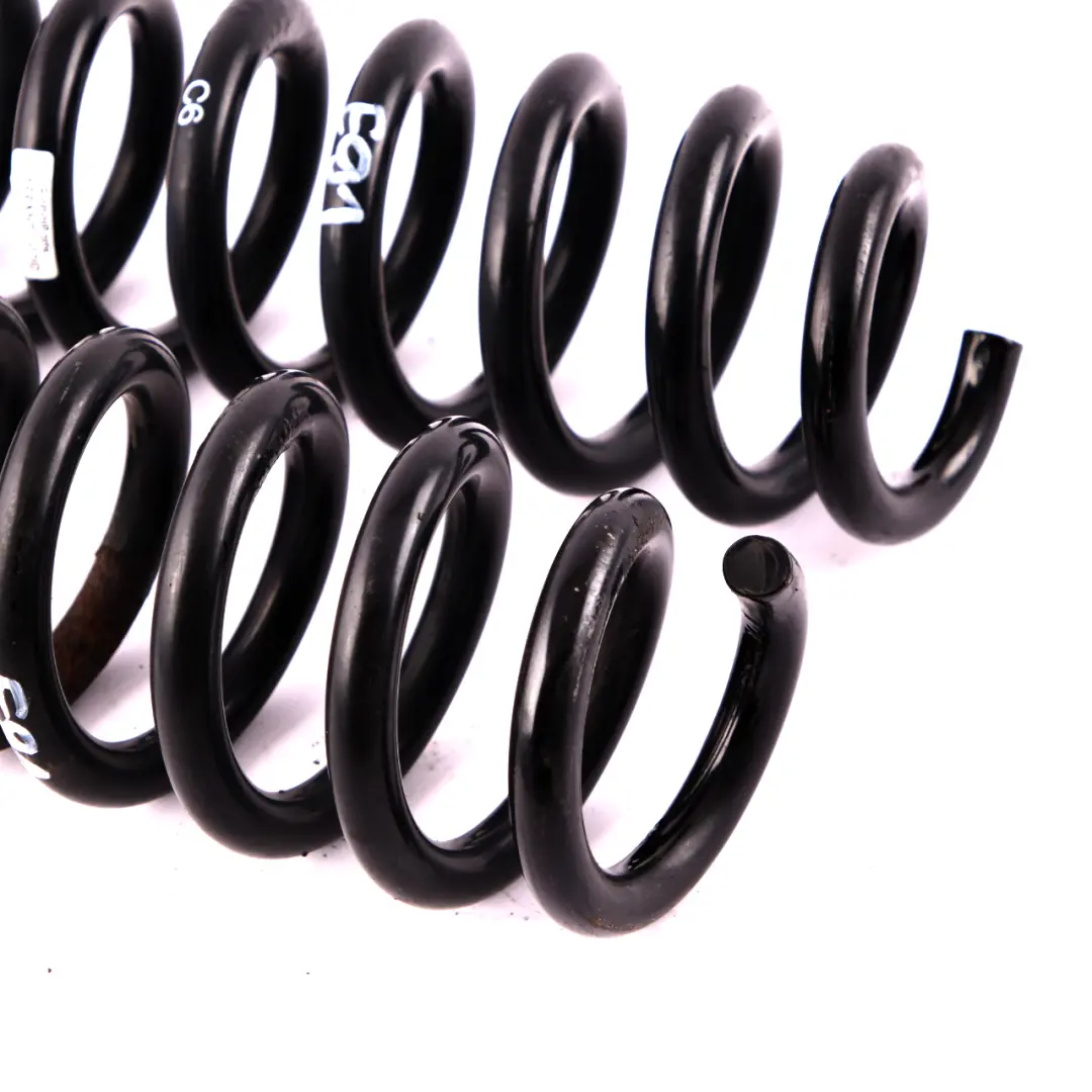 BMW 3 Series E91 Touring Rear Left Right C6 Coil Spring Suspension Set - SKU E91-C6-Rear-Coil-Spring-Set - Numéro de pièce E91 C6