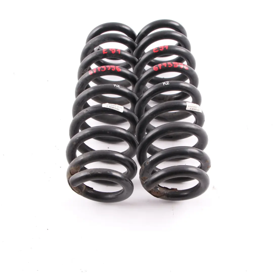  Coil Spring BMW E91 K2 Rear Left Right N/O/S Sport Coil Spring Suspension Set - SKU E91-K2-Rear-Coil-Spring-Set - Part number E91 K2 Rear Coil Spring Set