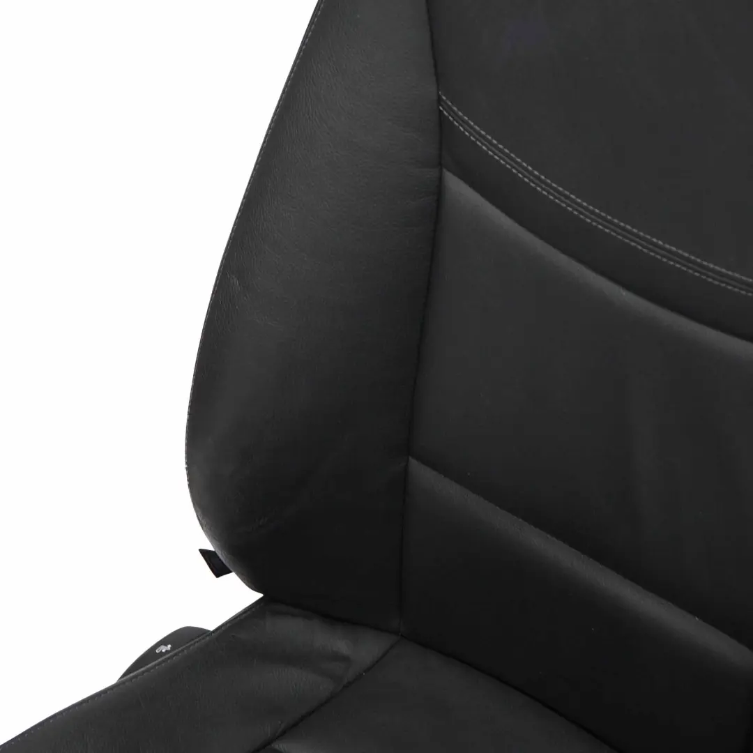  Asientos Cuero BMW E91 LCI Touring Asiento Delantero Trasero sin tarjetas puerta - SKU E91 LCI Black Leather Seats - Número de pieza E91 LCI Black Leather Seats