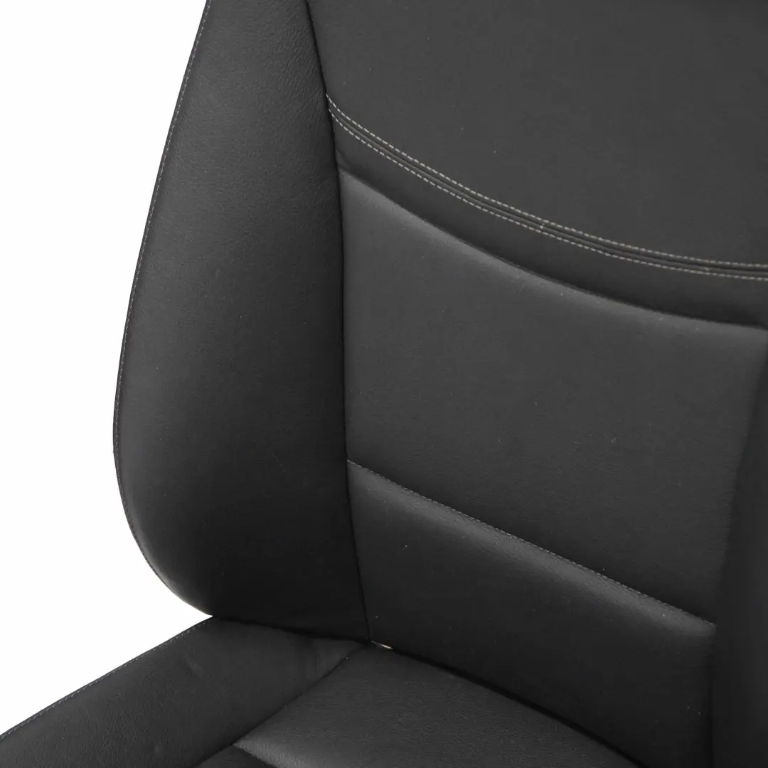  Leather Seats BMW E91 LCI Touring Black Interior Front Rear Seat with Door Cards - SKU E91 LCI Black Leather Seats - Part number E91 LCI Black Leather Seats