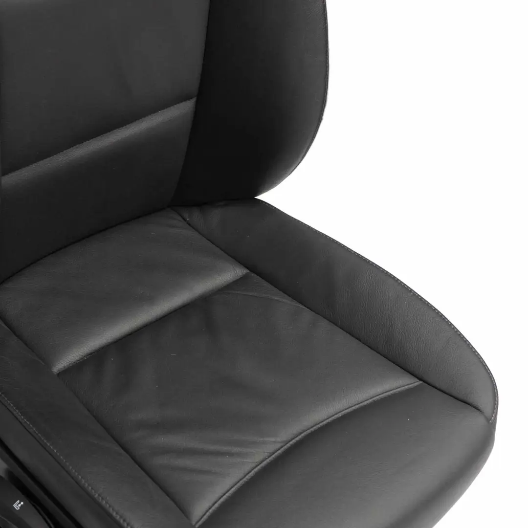  Leather Seats BMW E91 LCI Touring Black Interior Front Rear Seat with Door Cards - SKU E91 LCI Black Leather Seats - Part number E91 LCI Black Leather Seats