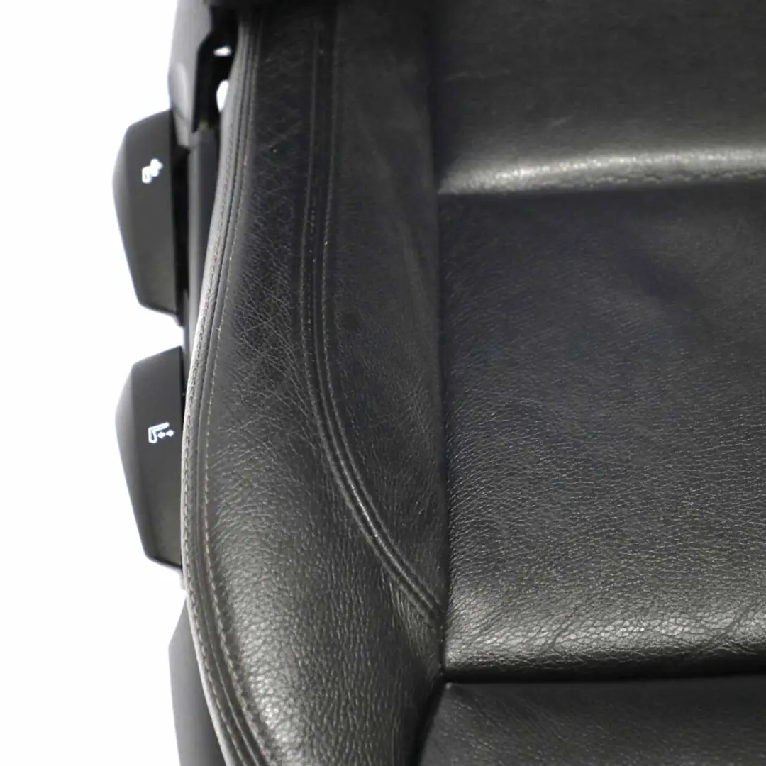  Sièges en cuir BMW E91 LCI Touring M Sport Sièges noirs Dakota avant arrière - SKU E91 LCI M SPORT Black Leather Seats-1 - Numéro de pièce 7246853
