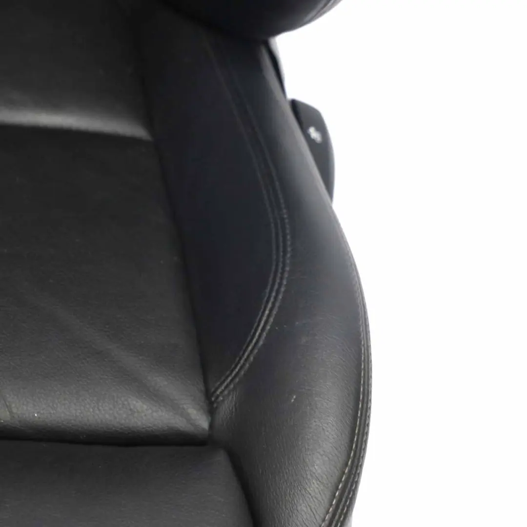 BMW E91 LCI Kombi Fotele Czarna Skóra Sport - SKU E91 LCI M SPORT Black Leather Seats-1 - Numer Części 7246853