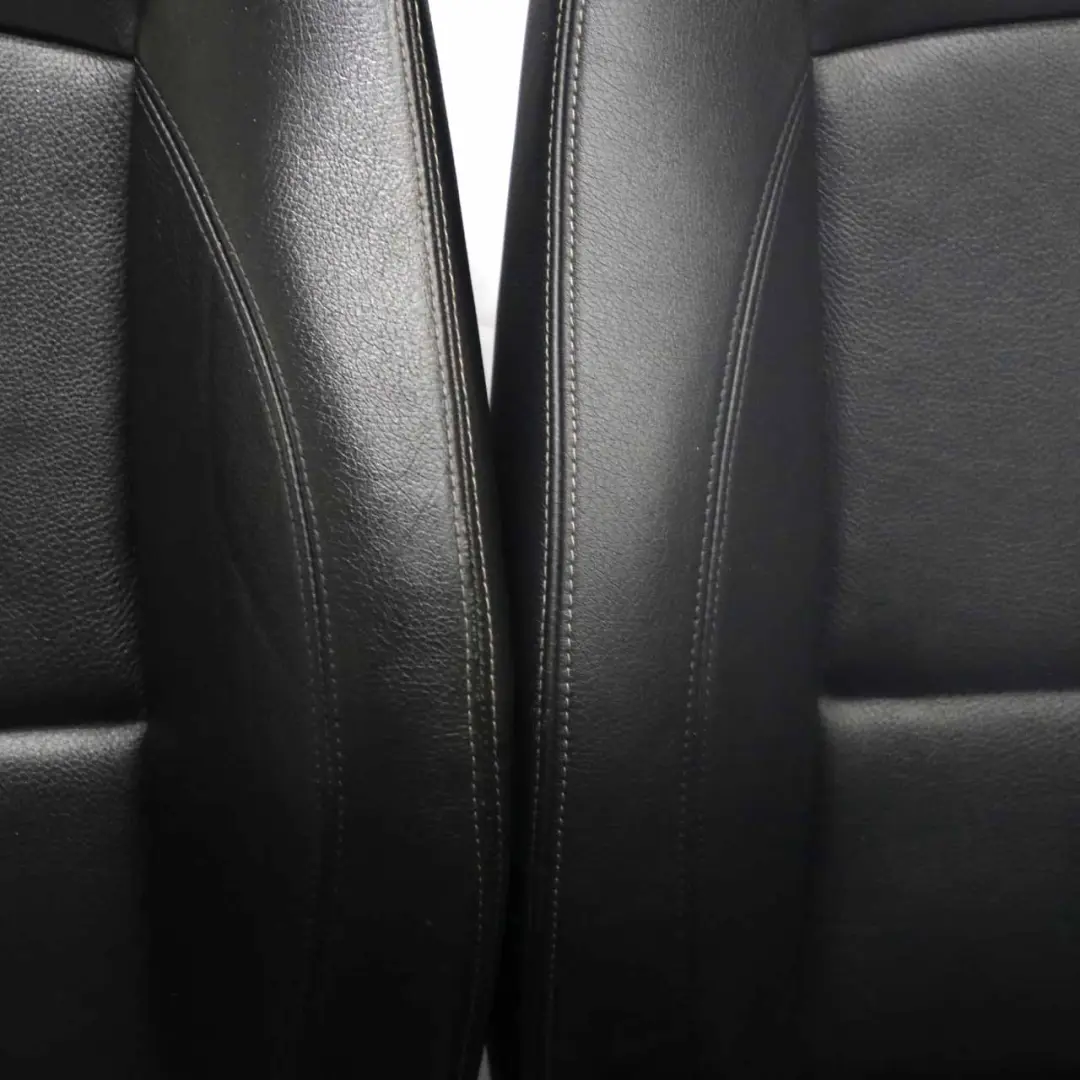 BMW E91 LCI Kombi Fotele Czarna Skóra Sport - SKU E91 LCI M SPORT Black Leather Seats-1 - Numer Części 7246853