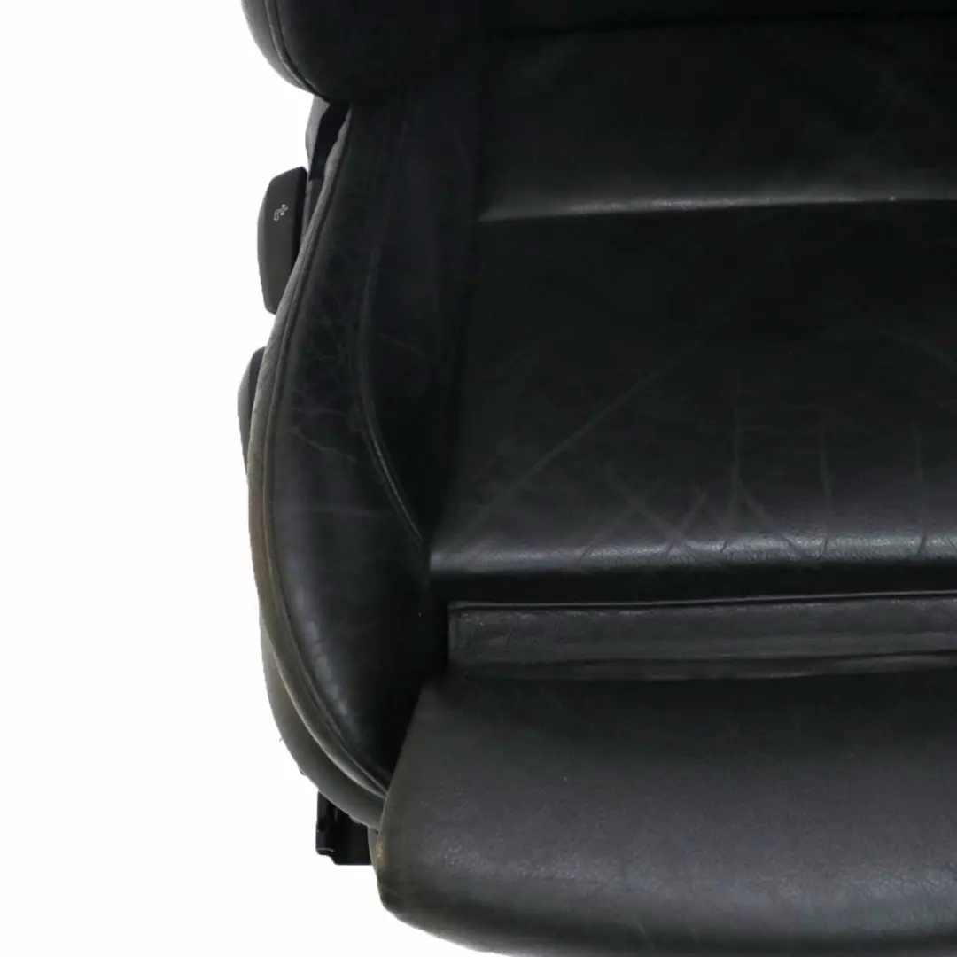  Leather Seats BMW E91 M Sport Heated Black Dakota Front Rear Seat Backrest Bench - SKU E91 M Sport Black Leather Seats - Part number E91 M Sport Black Leather Seats