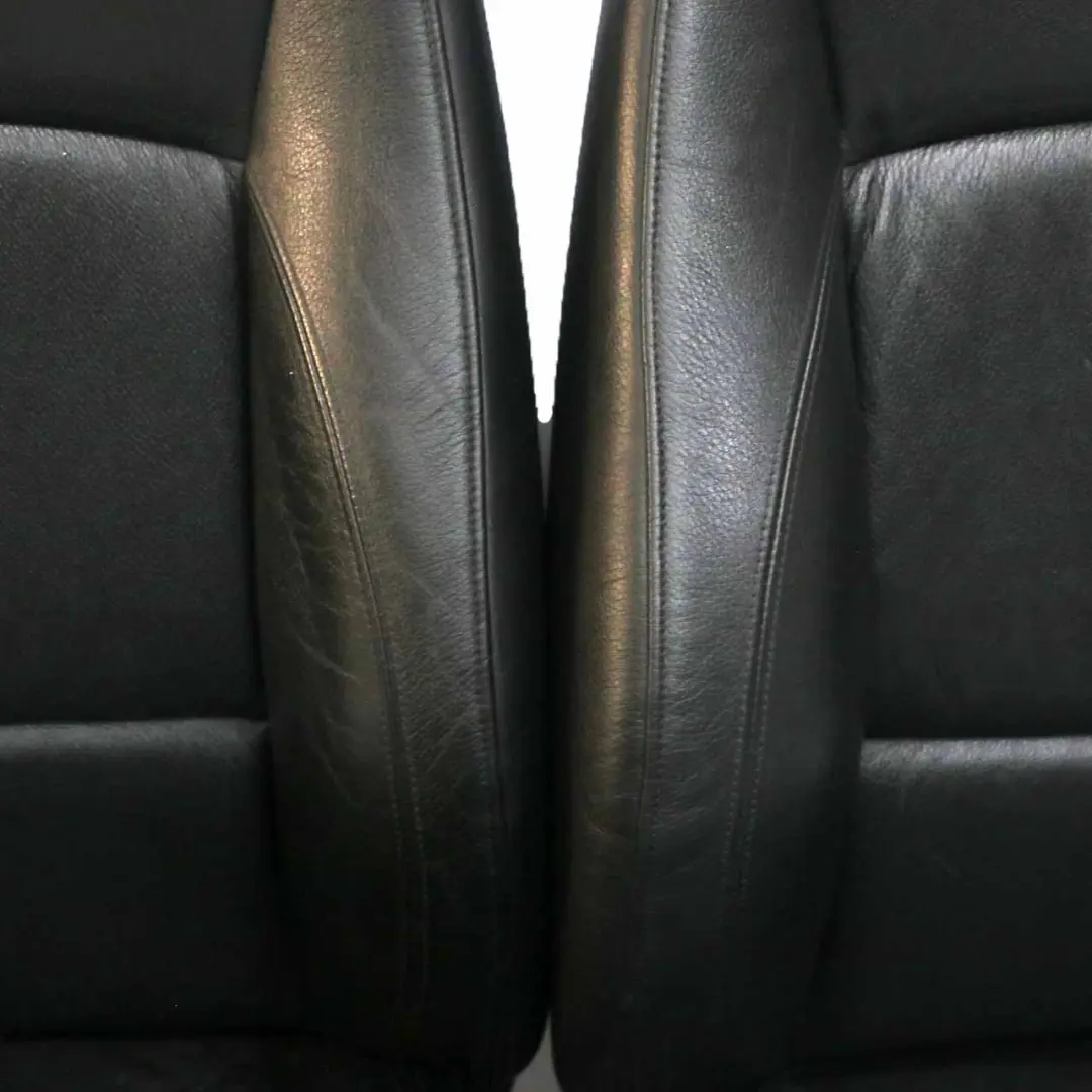 Sièges cuir BMW E91 M Sport chauffants Noir Dakota Siège arrière avant dossier - SKU E91 M Sport Black Leather Seats - Numéro de pièce E91 M Sport Black Leather Seats