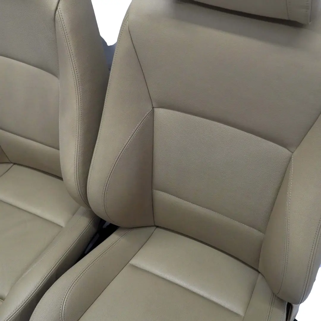 Seats BMW M Sport Beige Leather Interior Front Rear Seat with Door Cards to with Part number E91 Seats BMW M Sport Beige Leather Interior Front Rear Seat with Door Cards - SKU E91 M Sport Seats Beige Leather - Part number E91
